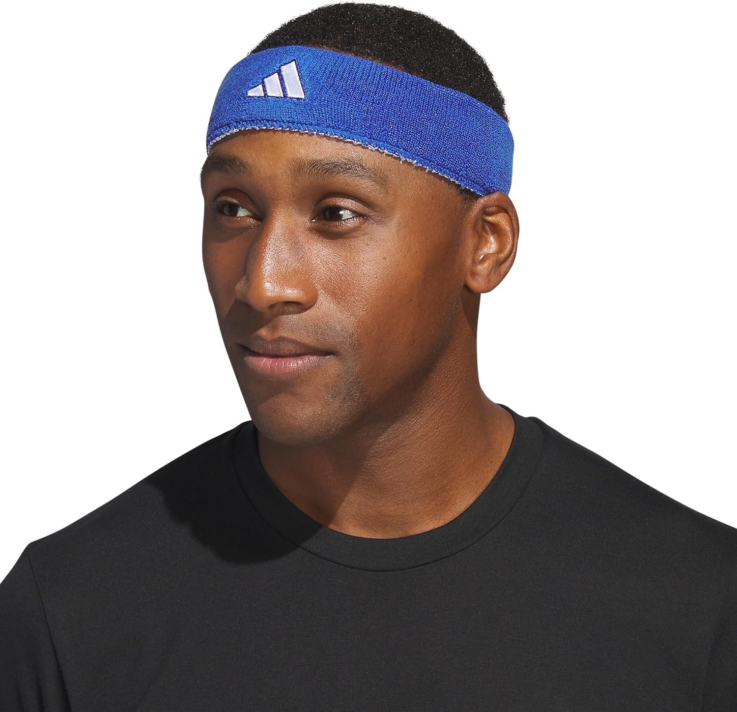 image:imageAdidas Unisex Interval Reversible Headband Athletic Sports SweatbandTeam Royal BlueWhite