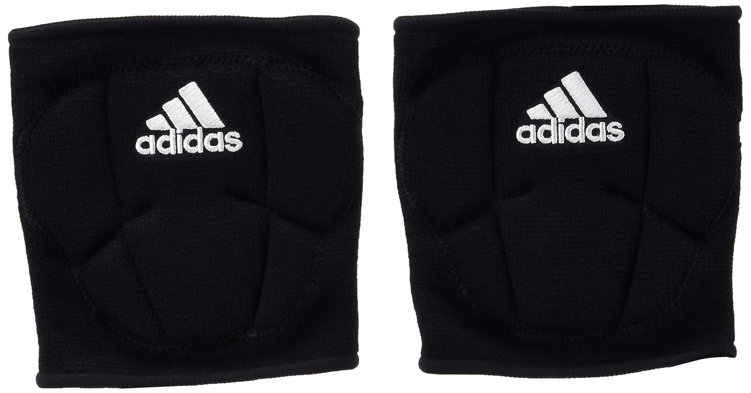 image:imageAdidas UnisexAdult 5Inch Volleyball Kneepads WhiteBlack MediumBlackWhite2021