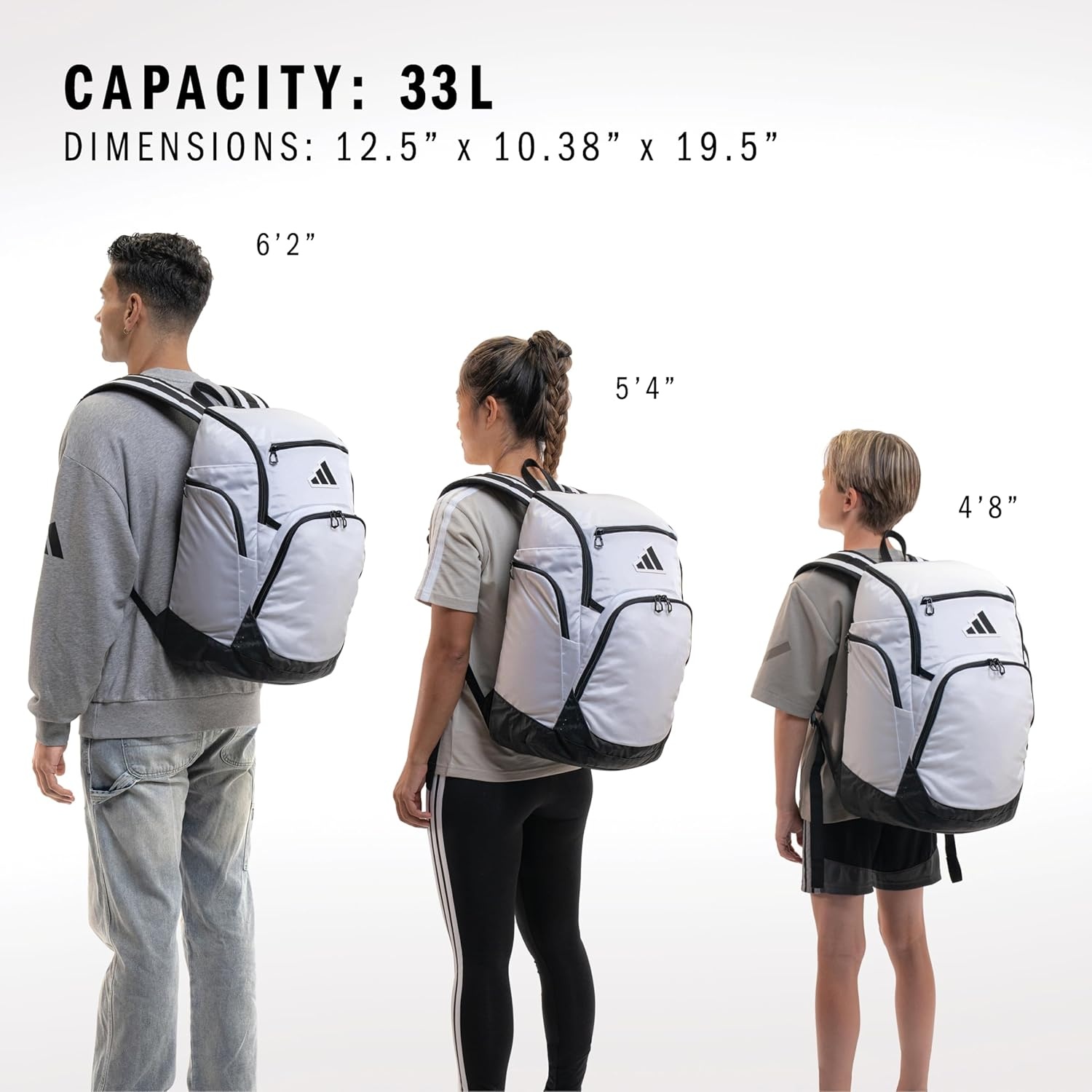 image:imageadidas 5Star Team Sports Backpack 33LTeam Navy Blue 2