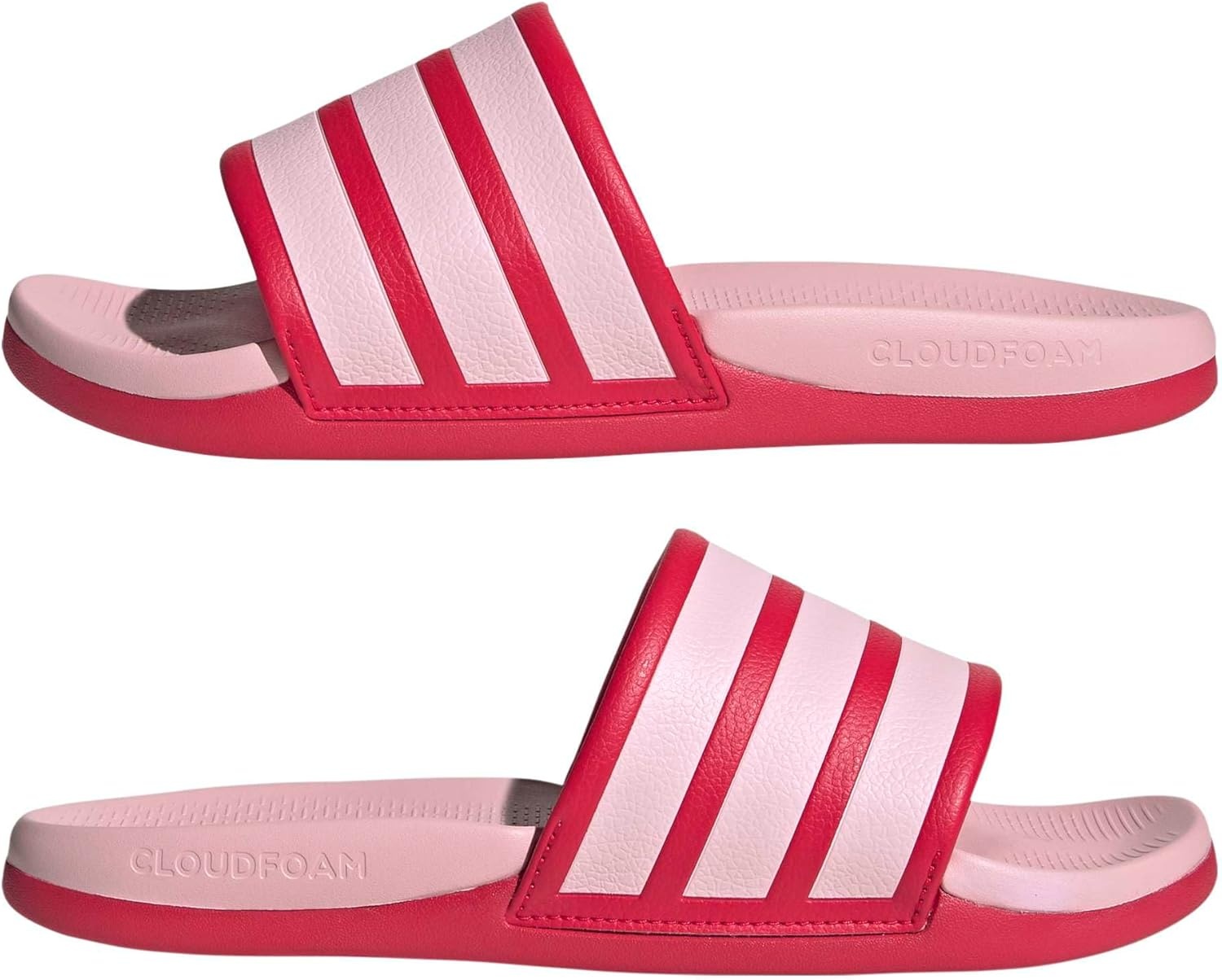 image:imageadidas Adilette Comfort 20 SlidesBetter ScarletClear PinkClear Pink