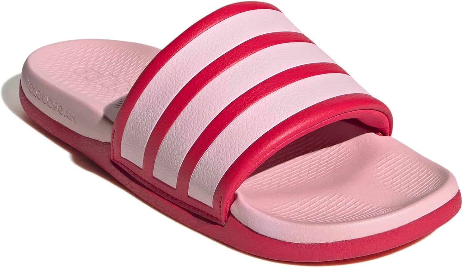 image:imageadidas Adilette Comfort 20 SlidesBetter ScarletClear PinkClear Pink
