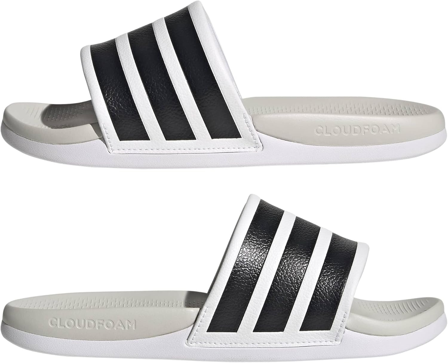 image:imageadidas Adilette Comfort 20 SlidesWhiteBlackCrystal White