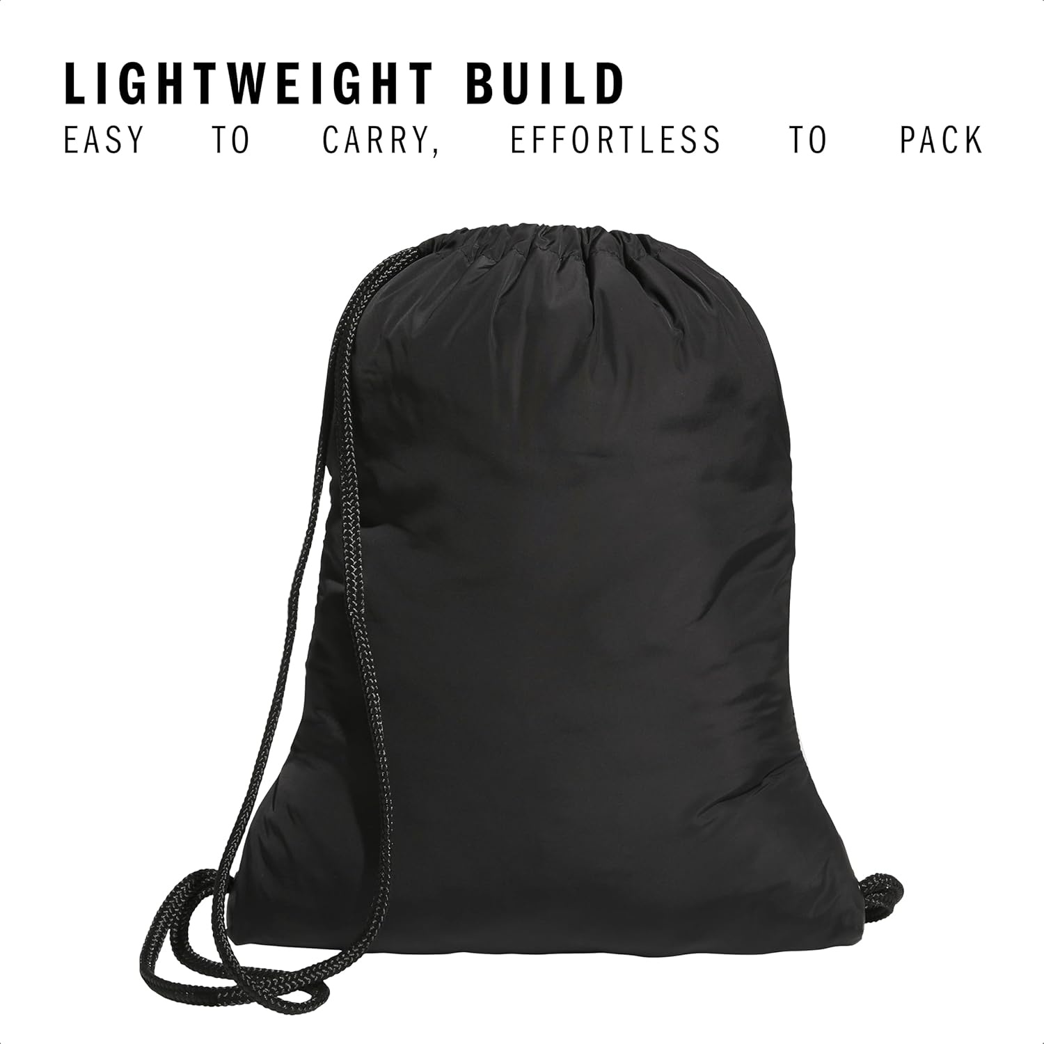 image:imageadidas Alliance Sackpack Drawstring Backpack for Sports Small Gym BagBlack3