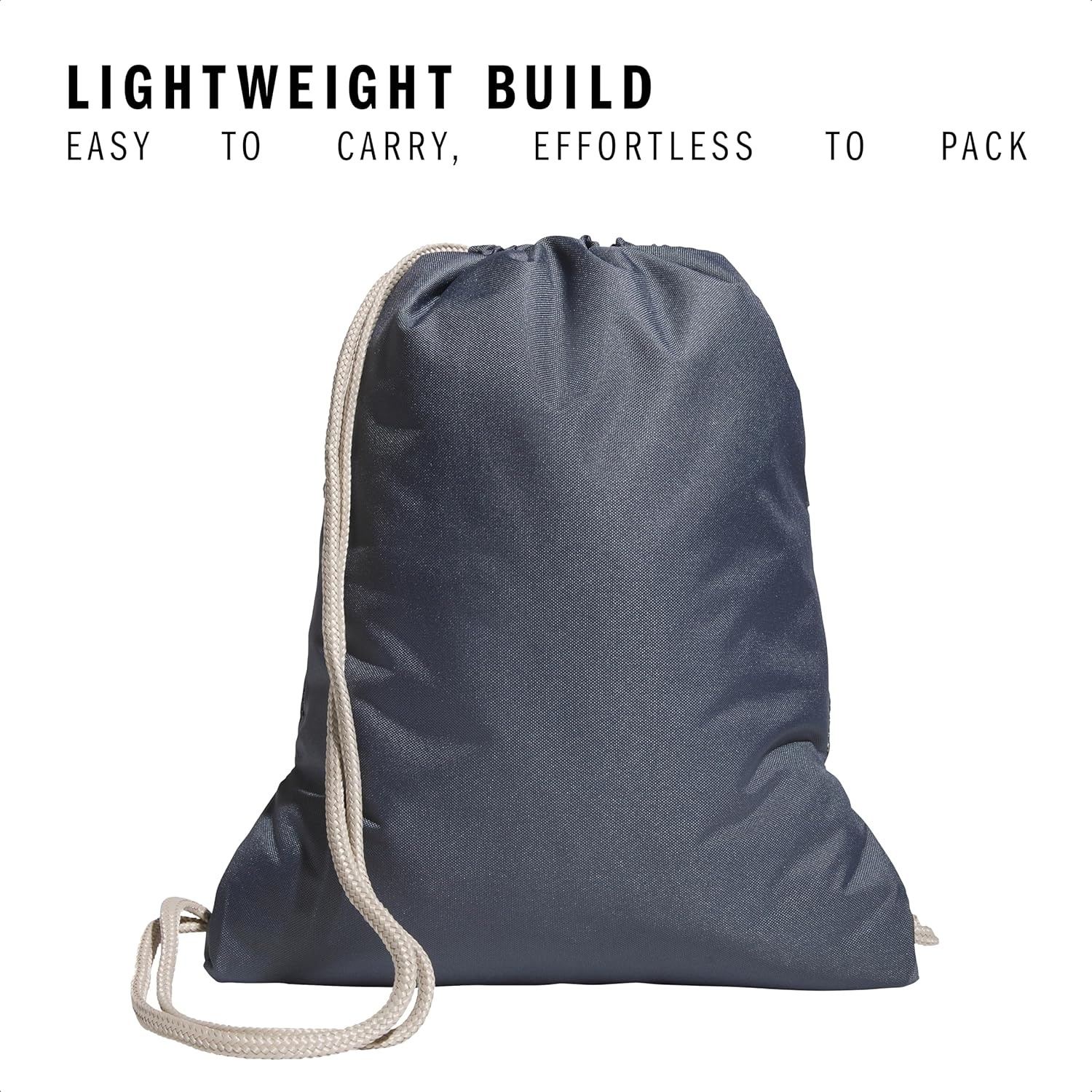 image:imageadidas Alliance Sackpack Drawstring Backpack for Sports Small Gym BagCamouflage Wonder BeigeOnix GreyAlumina Beige2