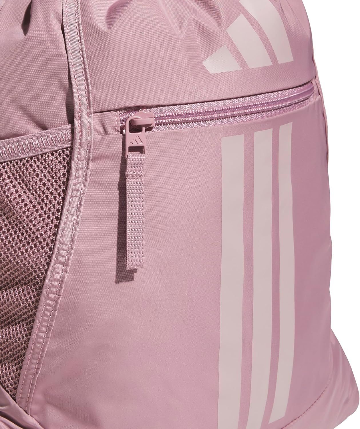image:imageadidas Alliance Sackpack Drawstring Backpack for Sports Small Gym BagMagic Mauve PurpleDual Lilac Purple3