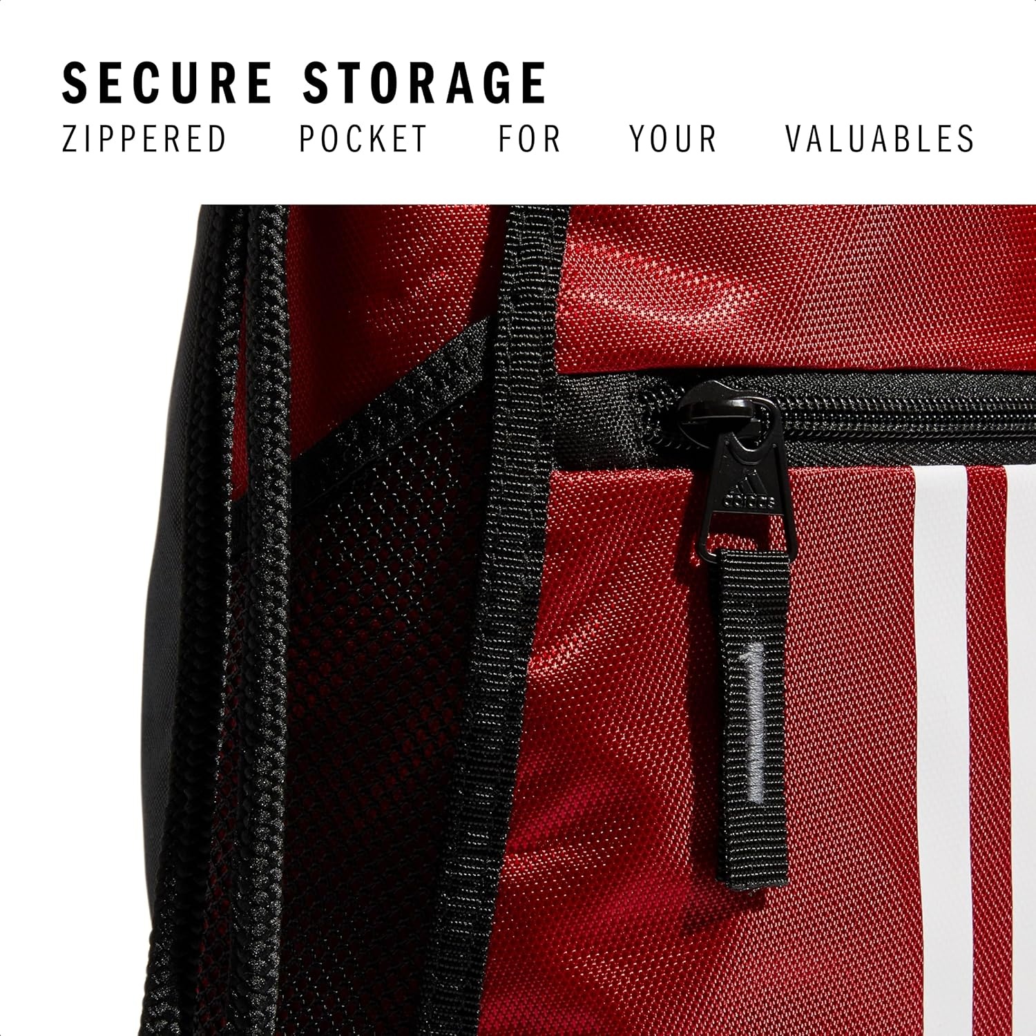 image:imageadidas Alliance Sackpack Drawstring Backpack for Sports Small Gym BagTeam Power Red2