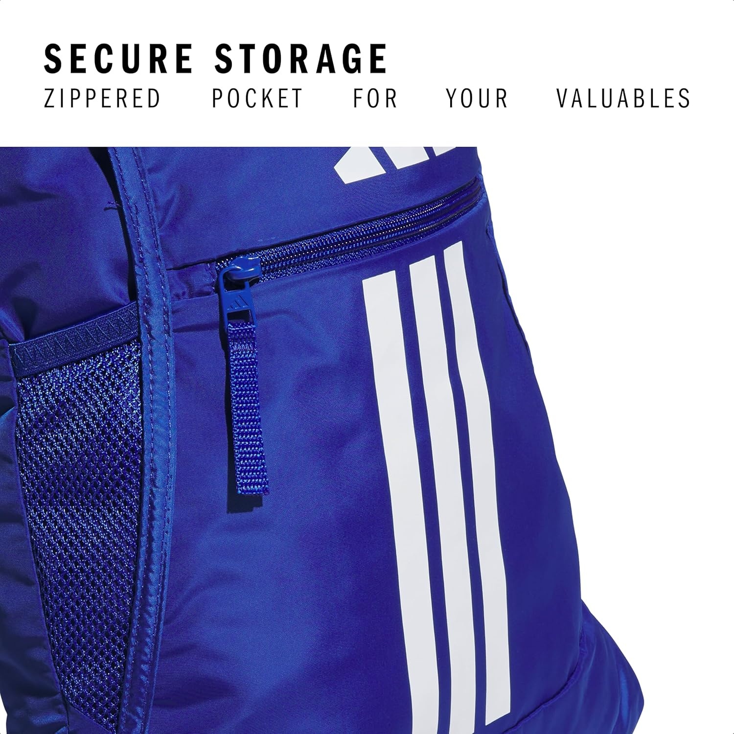 image:imageadidas Alliance Sackpack Drawstring Backpack for Sports Small Gym BagTeam Royal Blue3