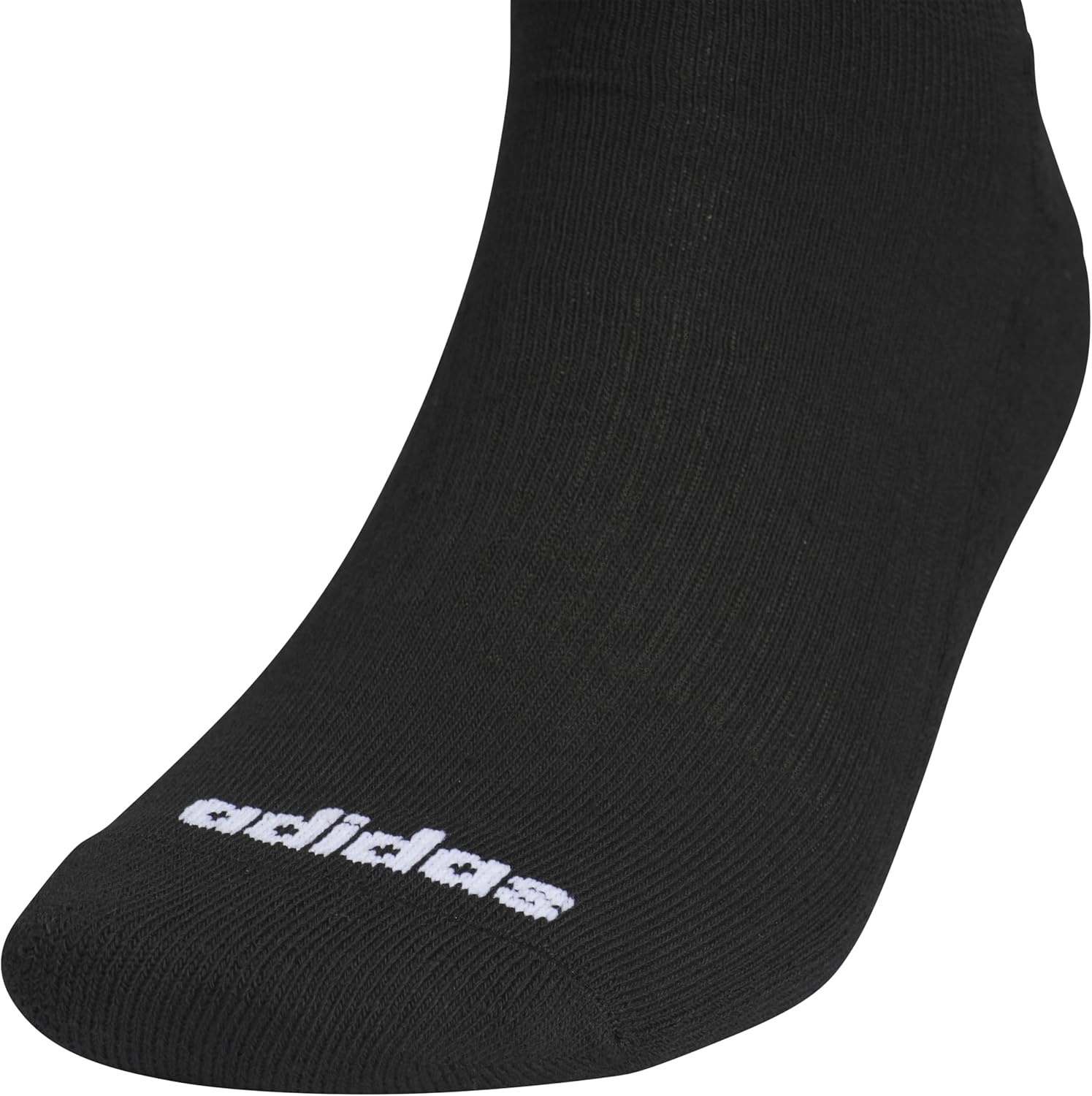 image:imageadidas Cushioned Crew Socks 3PairBlackWhite3stripe3
