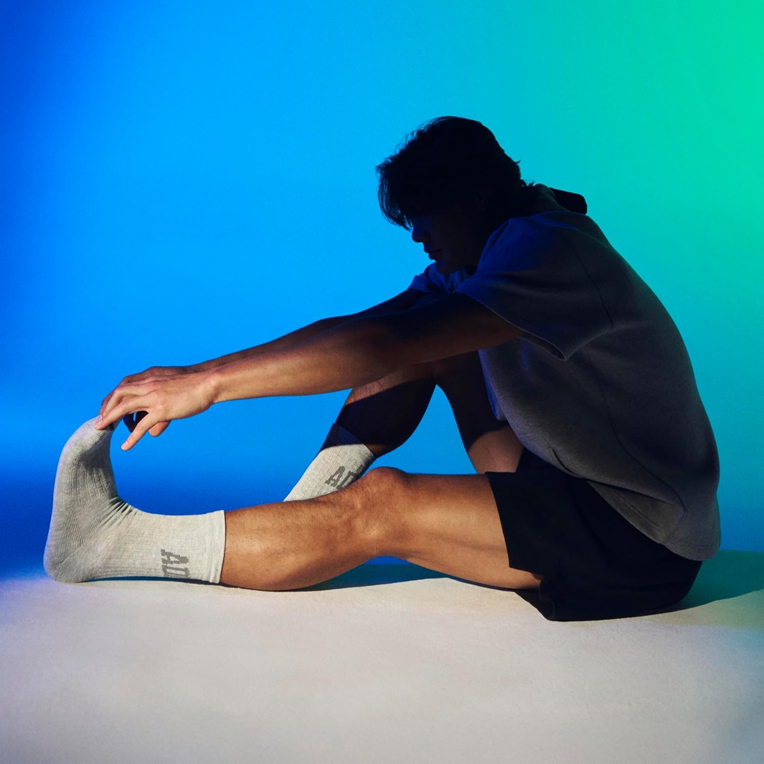 image:imageadidas Cushioned Crew Socks 3PairCollegiate GreenBlackWonder WhiteFoundation2