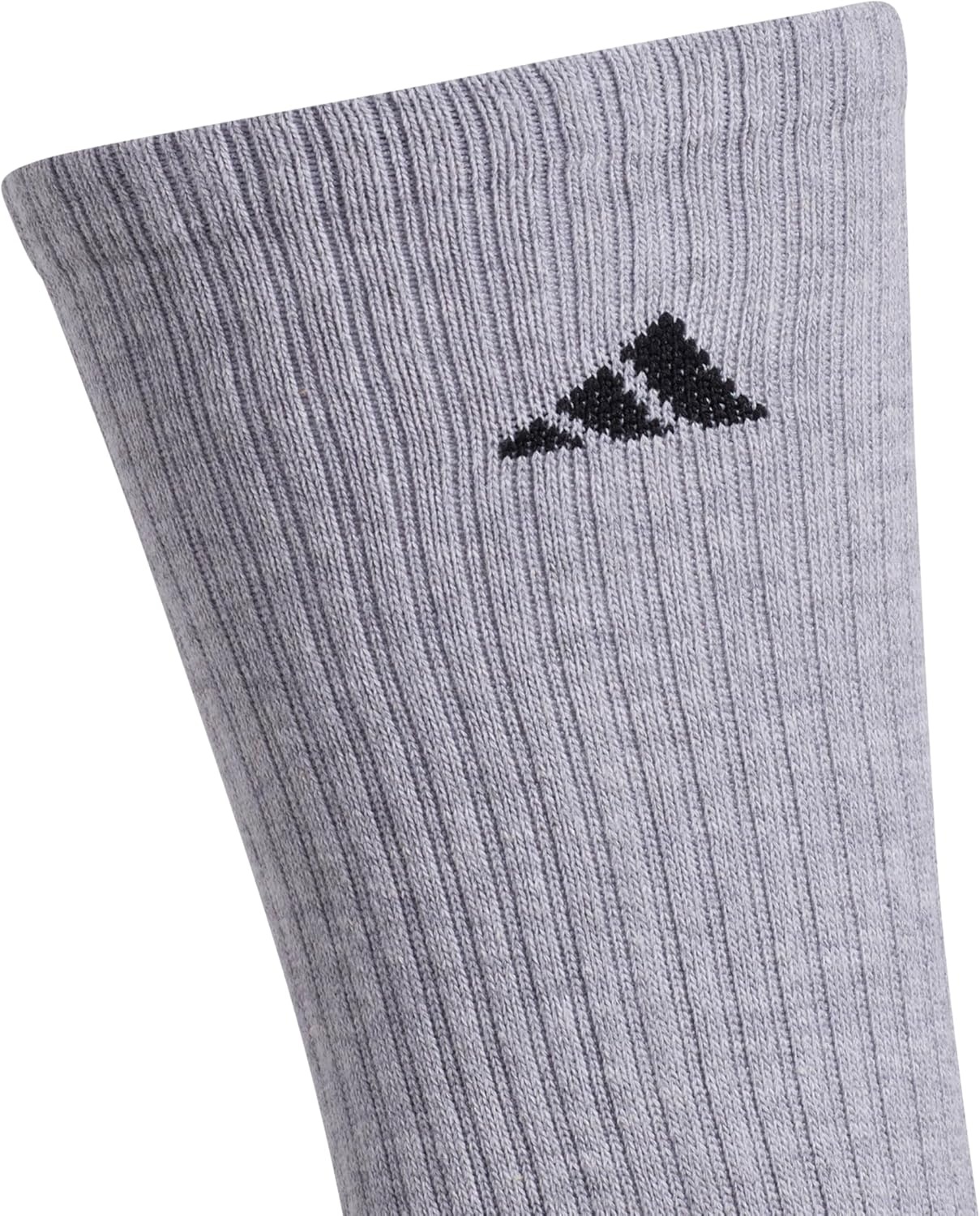 image:imageadidas Cushioned Crew Socks 3PairCool Light HeatherGreyBlack3