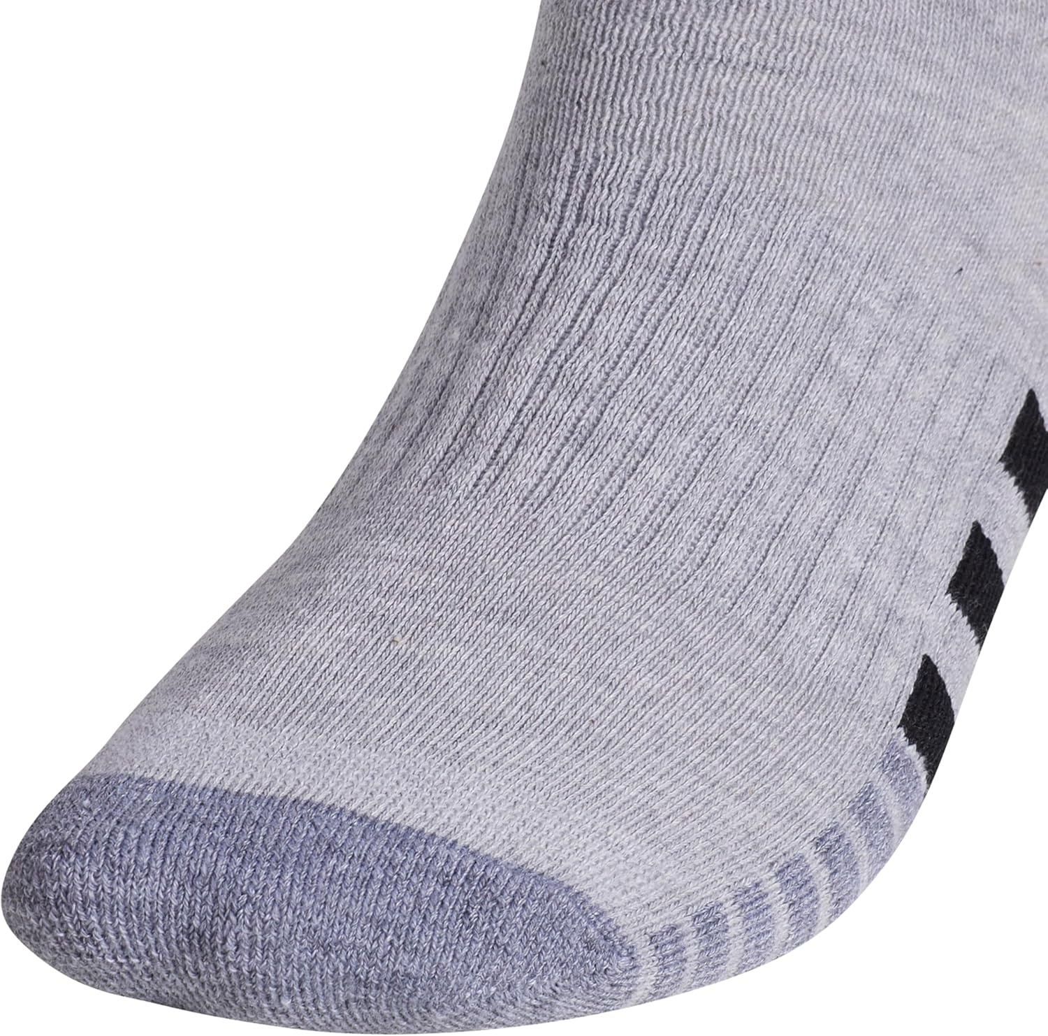 image:imageadidas Cushioned Crew Socks 3PairCool Light HeatherGreyBlack3