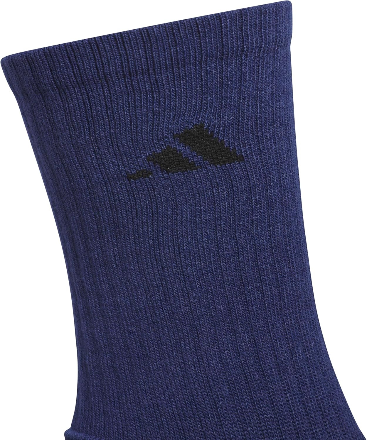 image:imageadidas Cushioned Crew Socks 3PairDark BlueWhiteCool Light Heather4
