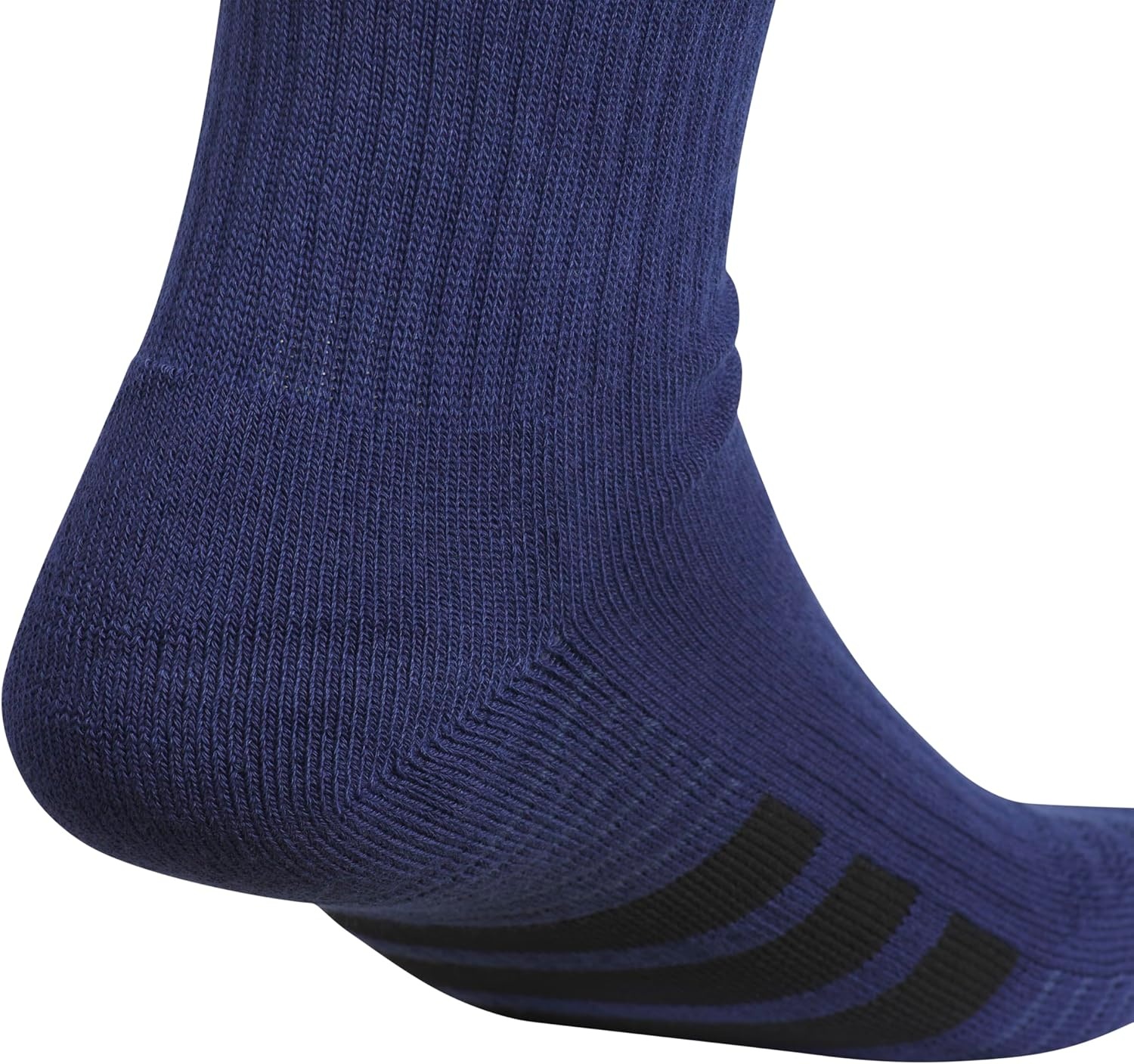 image:imageadidas Cushioned Crew Socks 3PairDark BlueWhiteCool Light Heather4