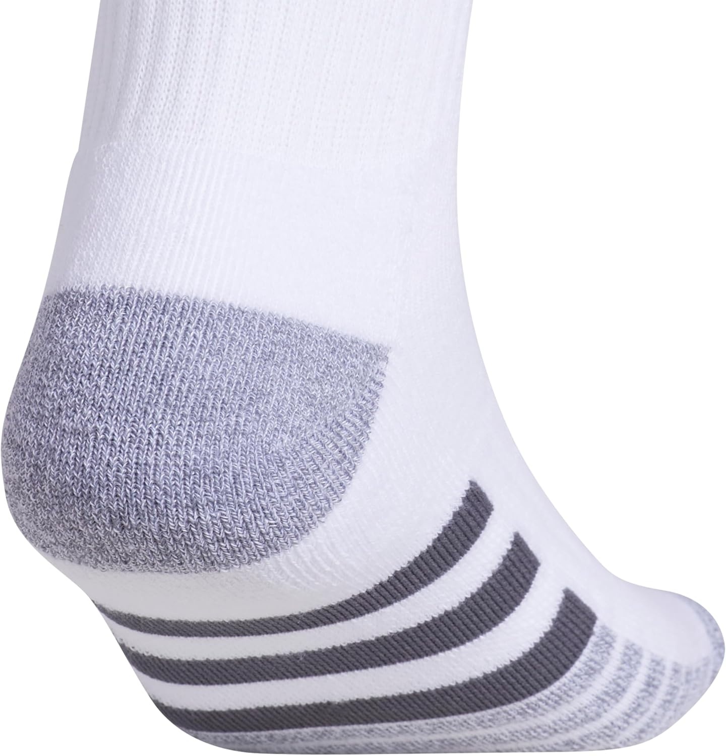 image:imageadidas Cushioned Crew Socks 3PairWhiteGreyOnix Grey3