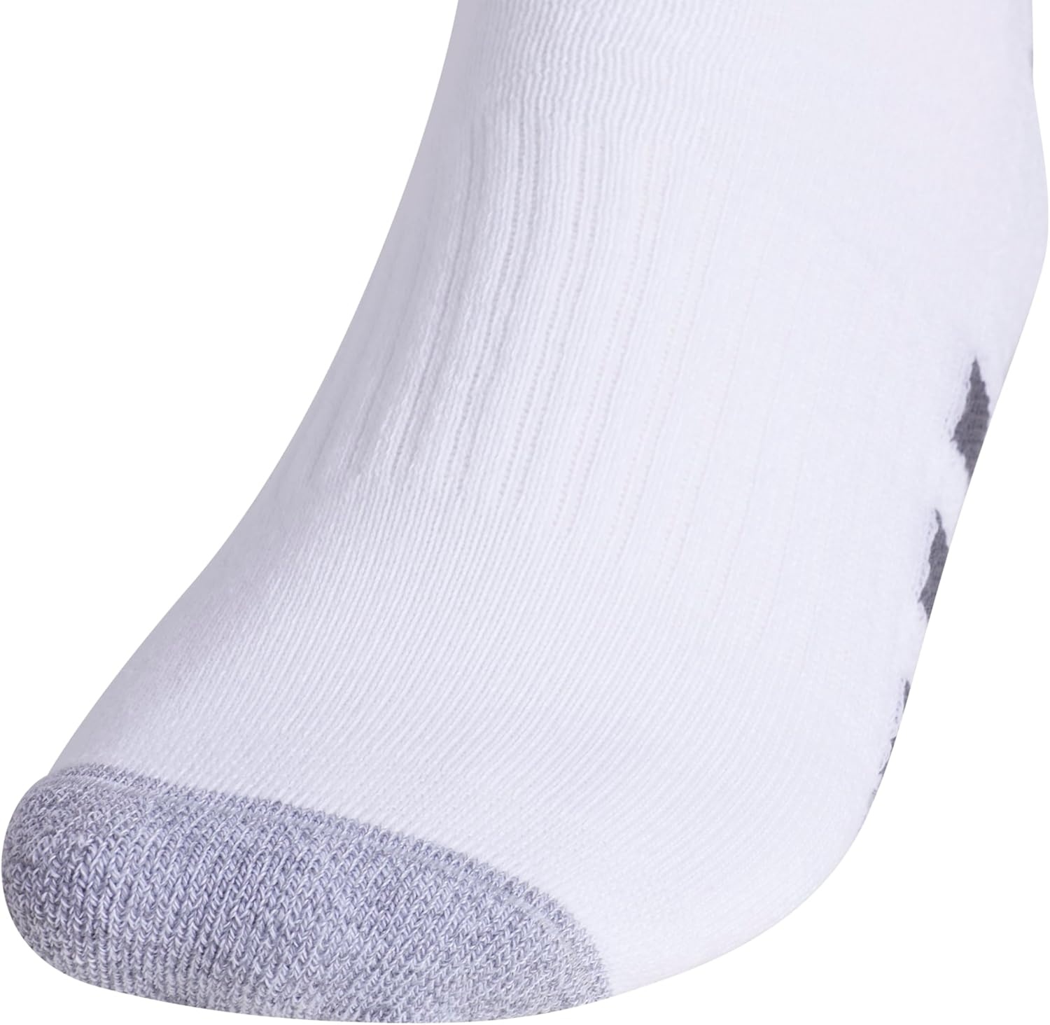 image:imageadidas Cushioned Crew Socks 3PairWhiteGreyOnix Grey3