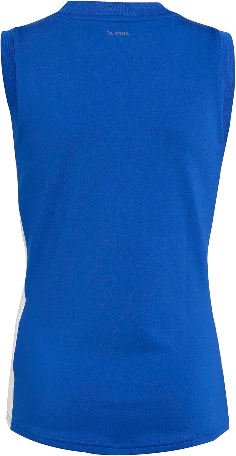 image:imageadidas Girls Volleyball Quickset Sleeveless JerseyTeam Royal Blue