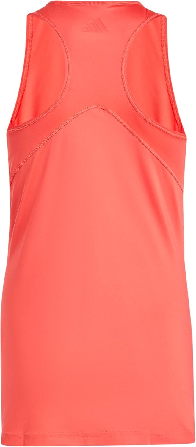 image:imageadidas Kids Girls Club Crew Neck Tank Tennis Casual WhiteSemi Lucid Red