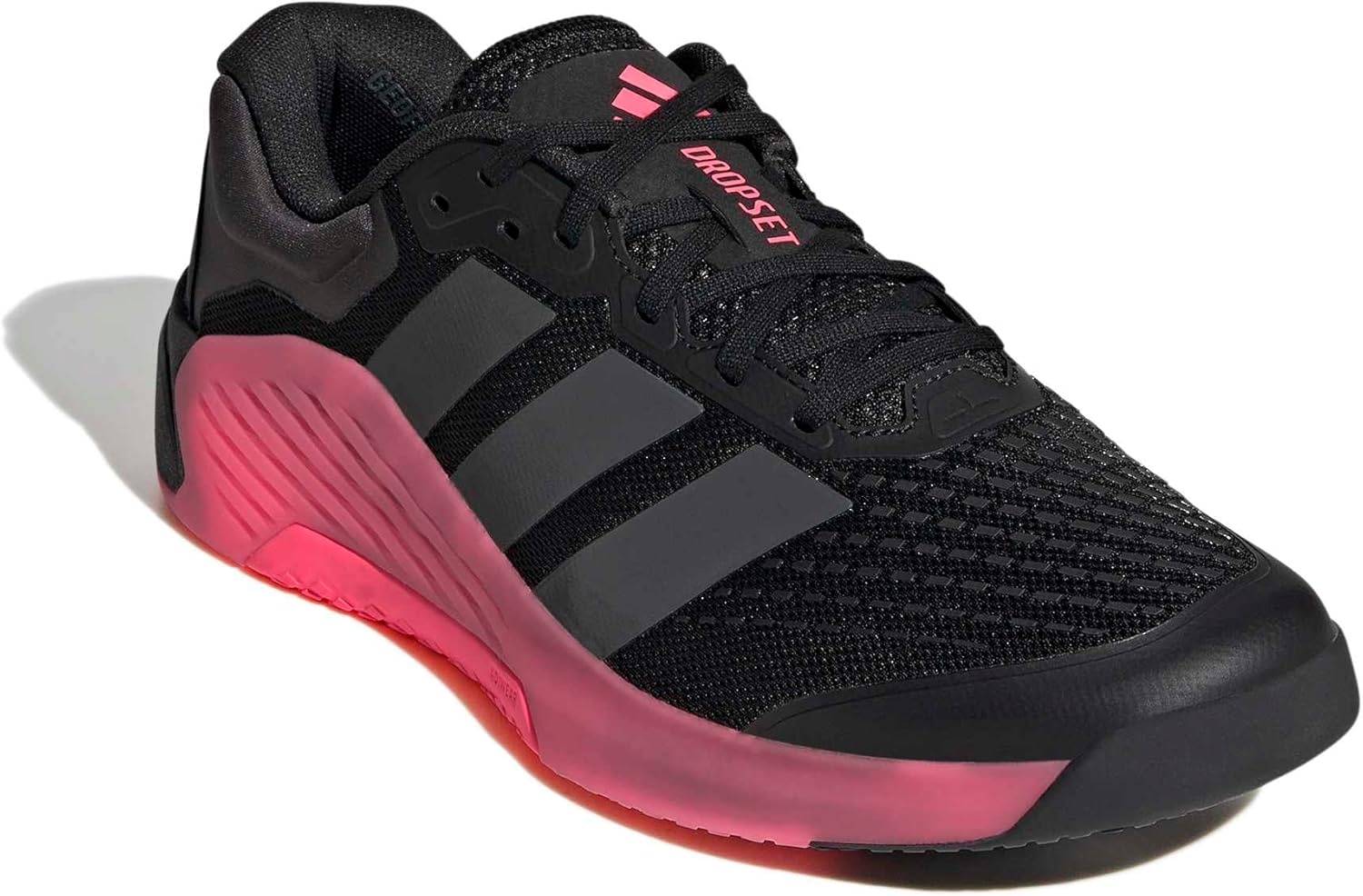 image:imageadidas Mens Dropset 4 Training Sneakers Shoes BlackBlackGreySolar Turbo