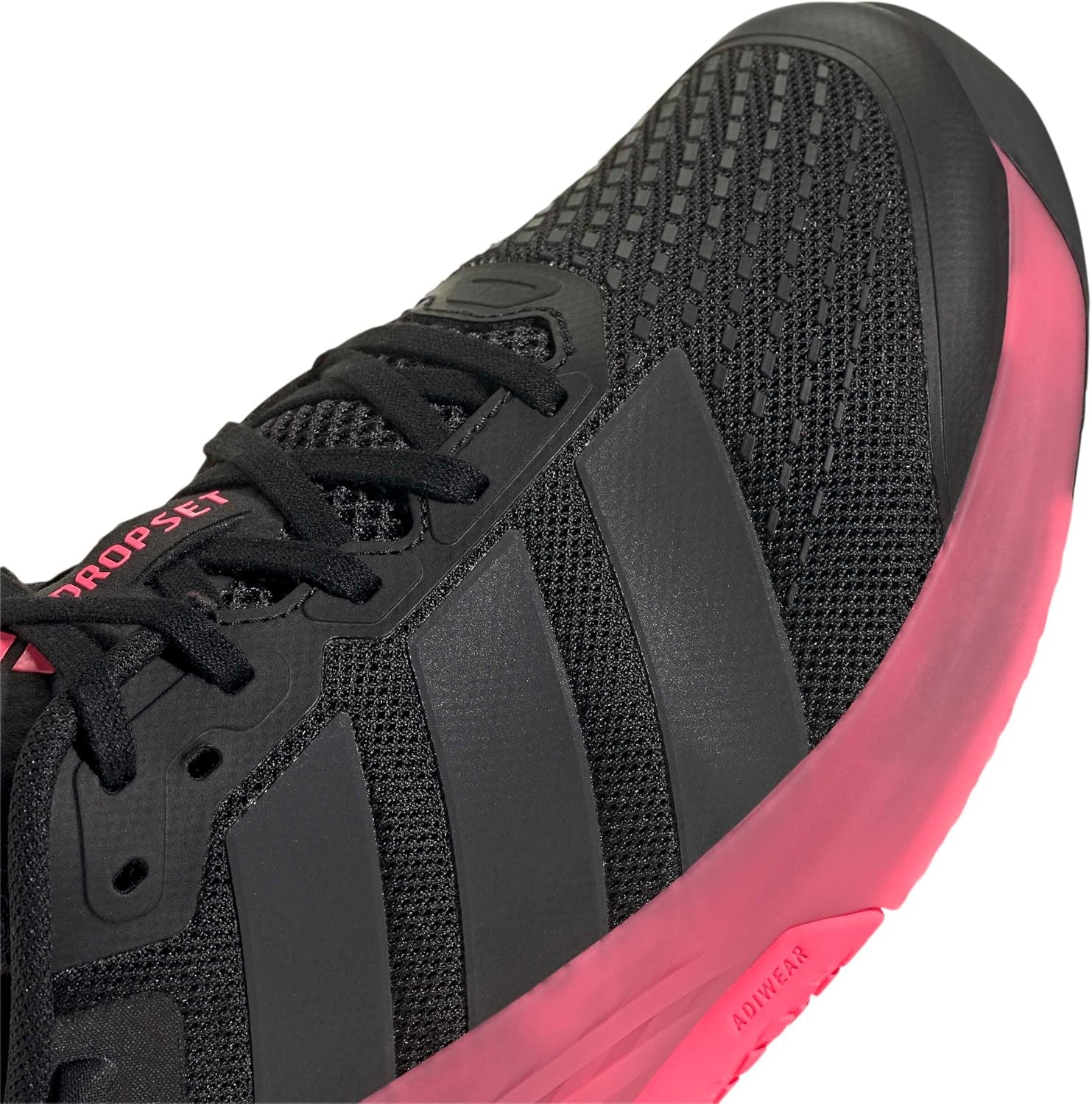image:imageadidas Mens Dropset 4 Training Sneakers Shoes BlackBlackGreySolar Turbo