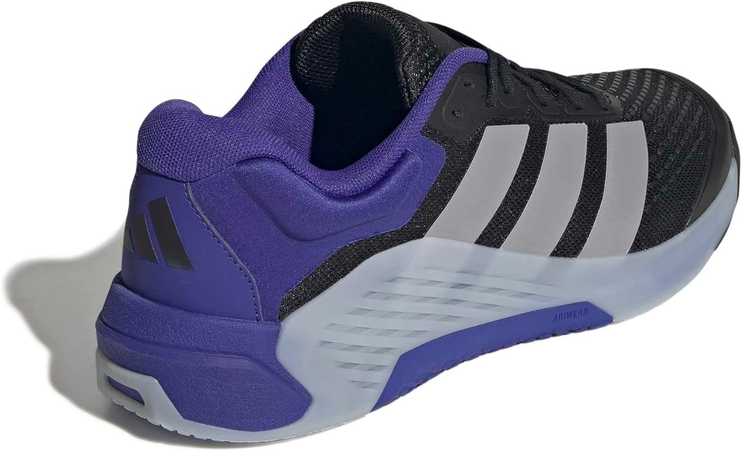 image:imageadidas Mens Dropset 4 Training Sneakers Shoes BlackBlackHalo SilverPure Purple