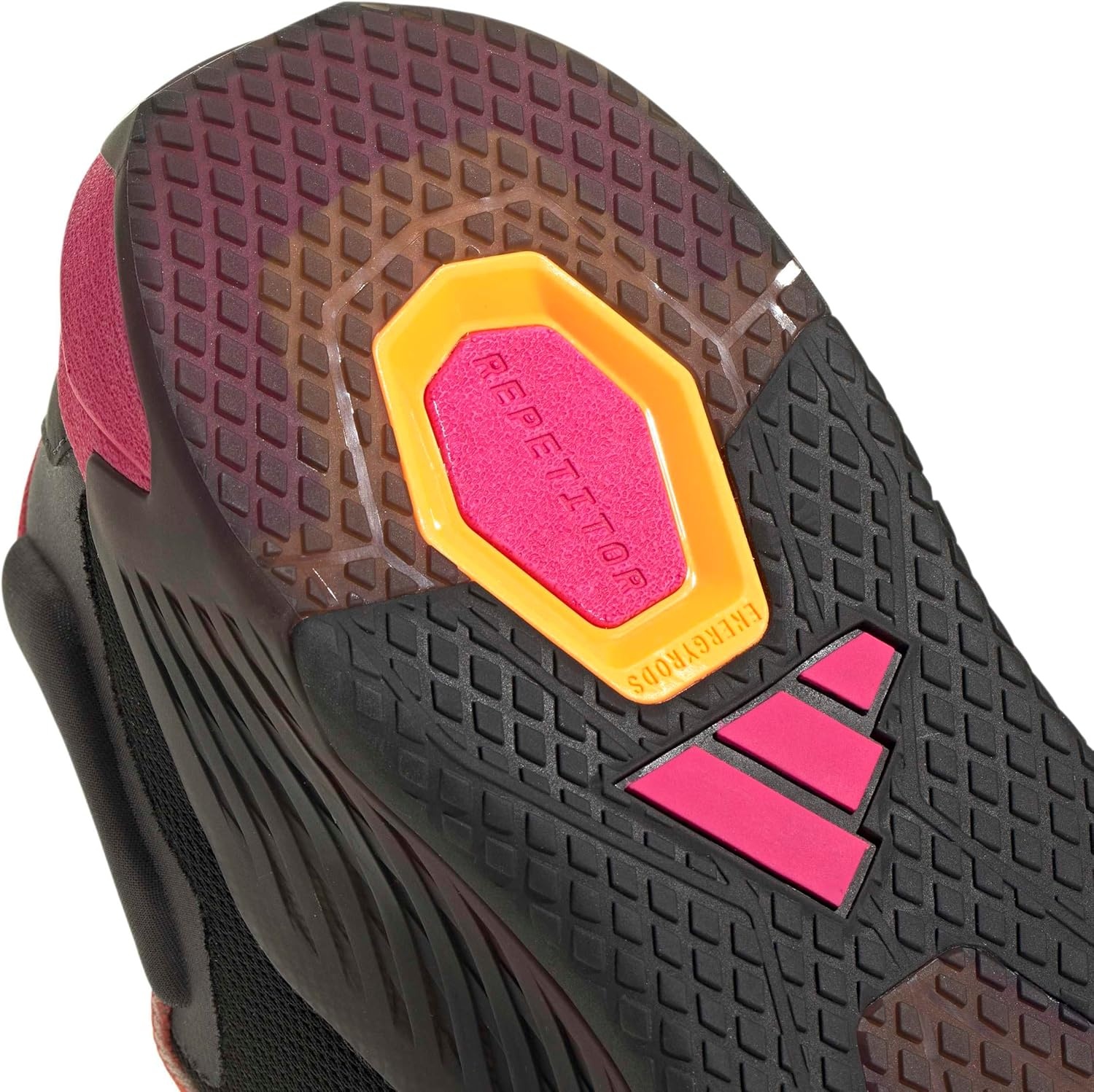 image:imageadidas Mens Dropset 4 Training Sneakers Shoes BlackBlackIron MetallicShock Pink