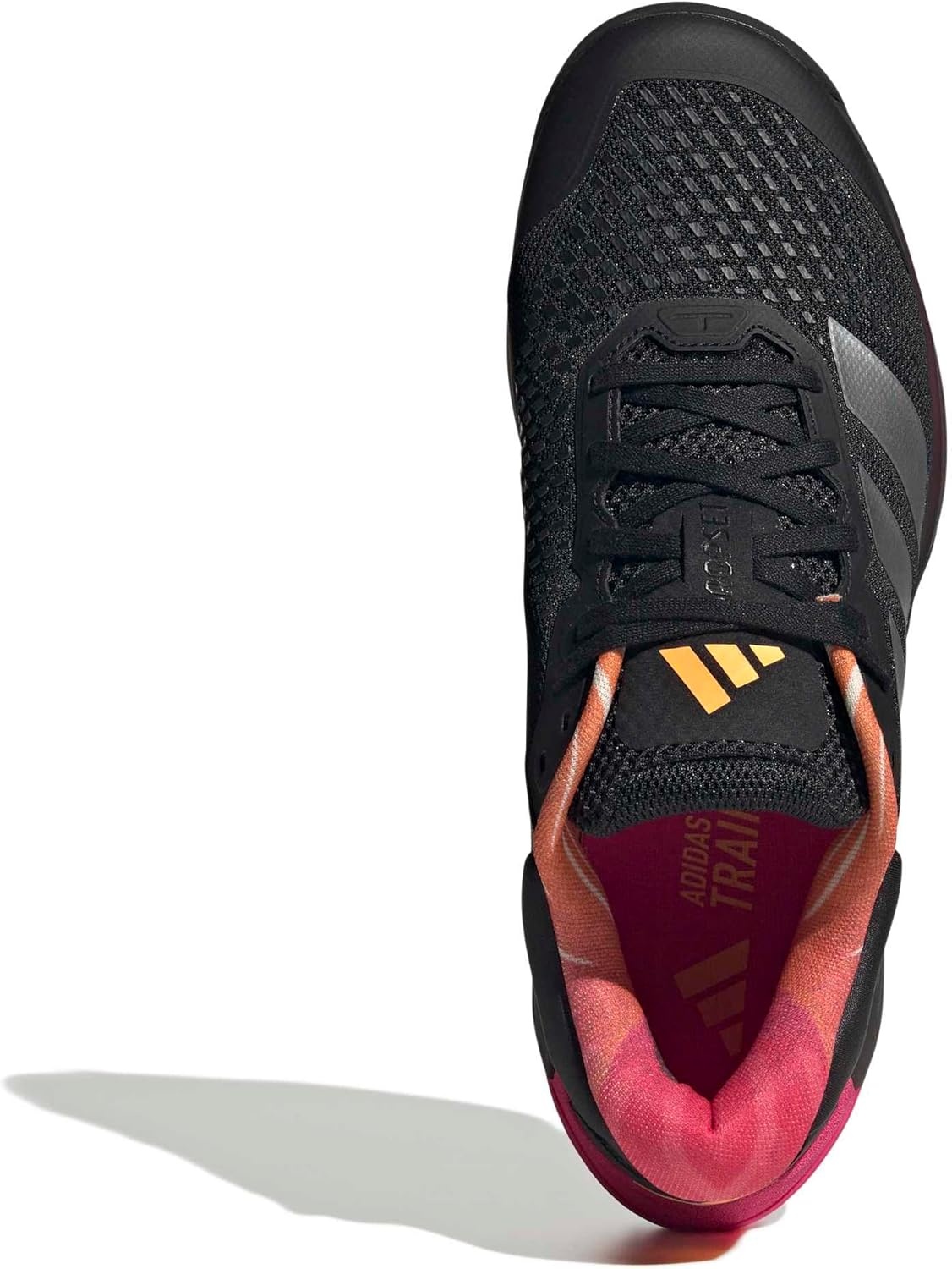 image:imageadidas Mens Dropset 4 Training Sneakers Shoes BlackBlackIron MetallicShock Pink