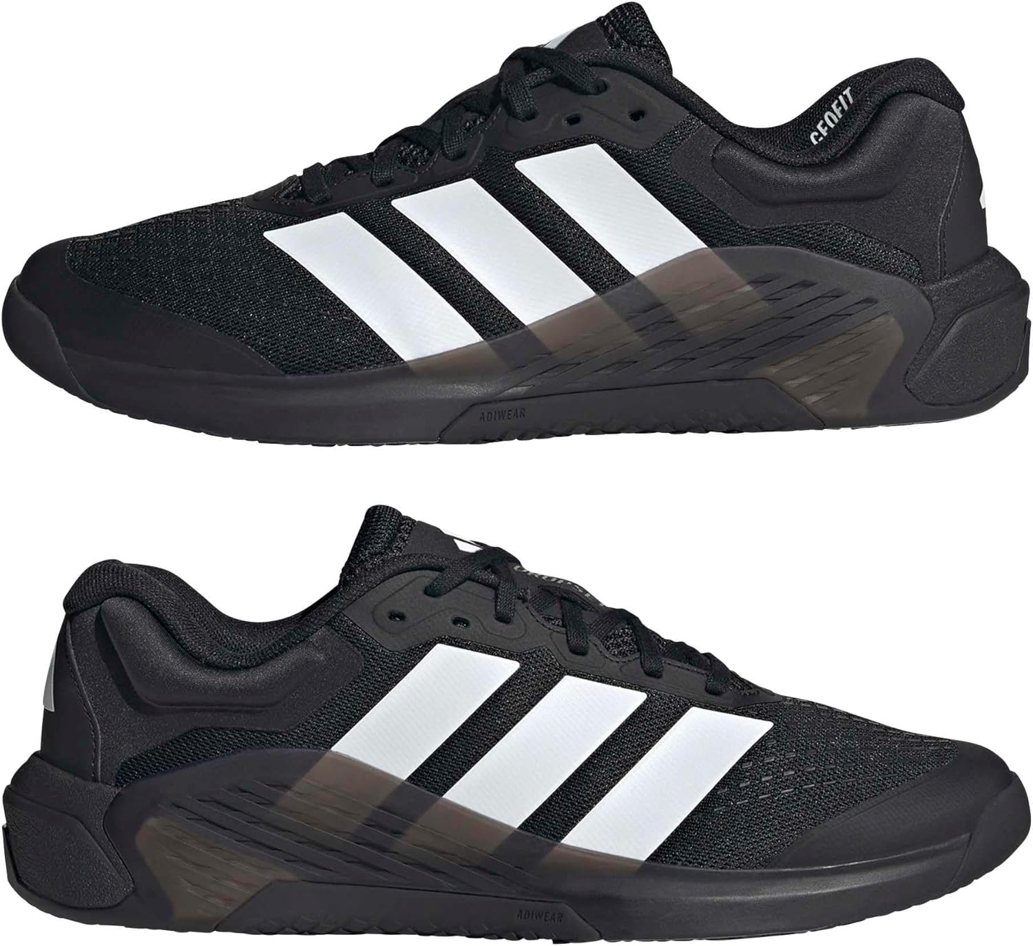 image:imageadidas Mens Dropset 4 Training Sneakers Shoes BlackBlackWhiteLucid Red