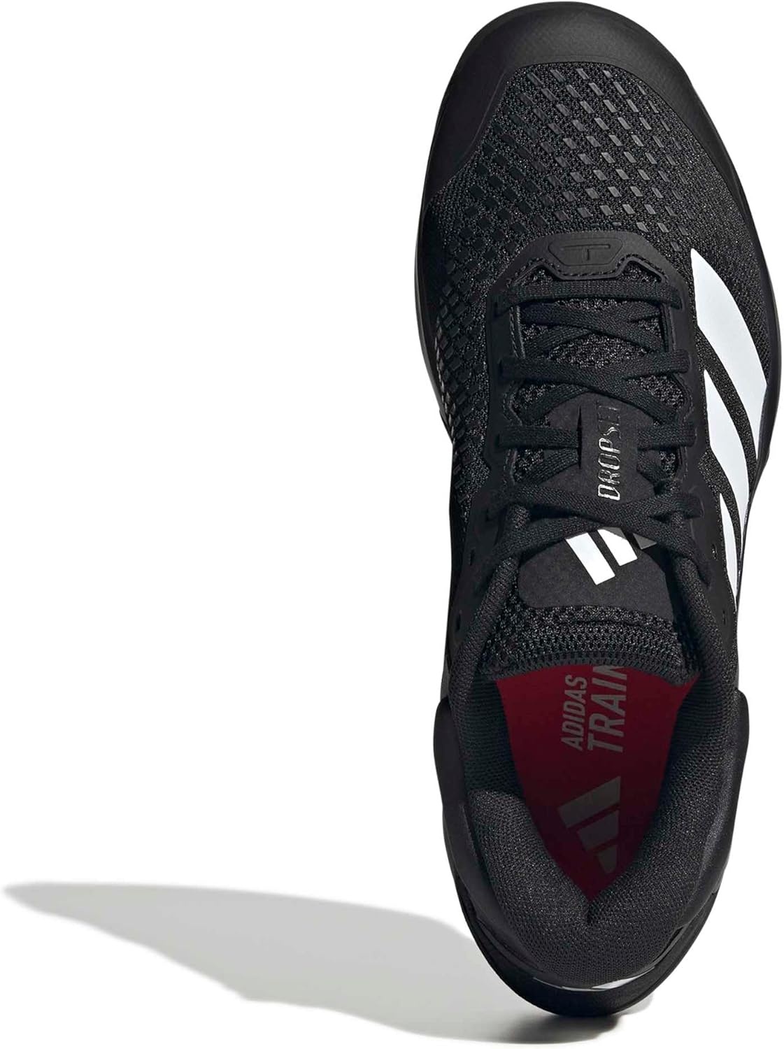 image:imageadidas Mens Dropset 4 Training Sneakers Shoes BlackBlackWhiteLucid Red
