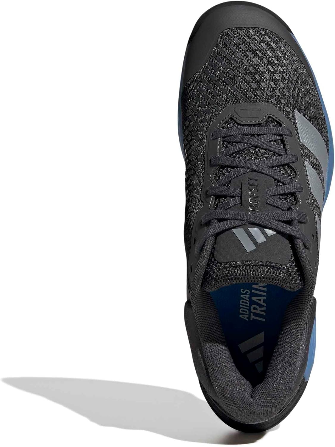 image:imageadidas Mens Dropset 4 Training Sneakers Shoes BlackCarbonGreyRay Blue