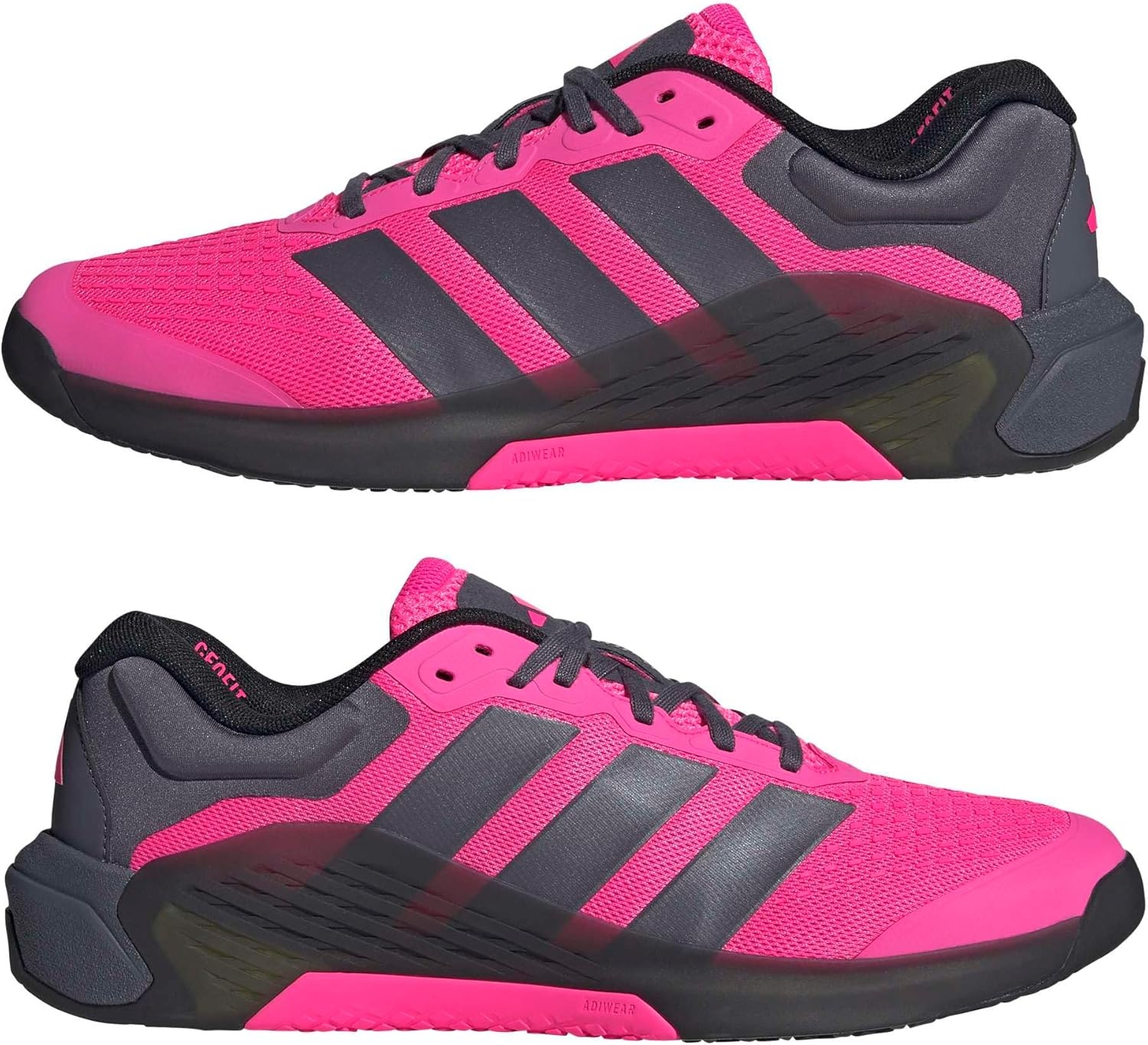 image:imageadidas Mens Dropset 4 Training Sneakers Shoes BlackLucid PinkBlack