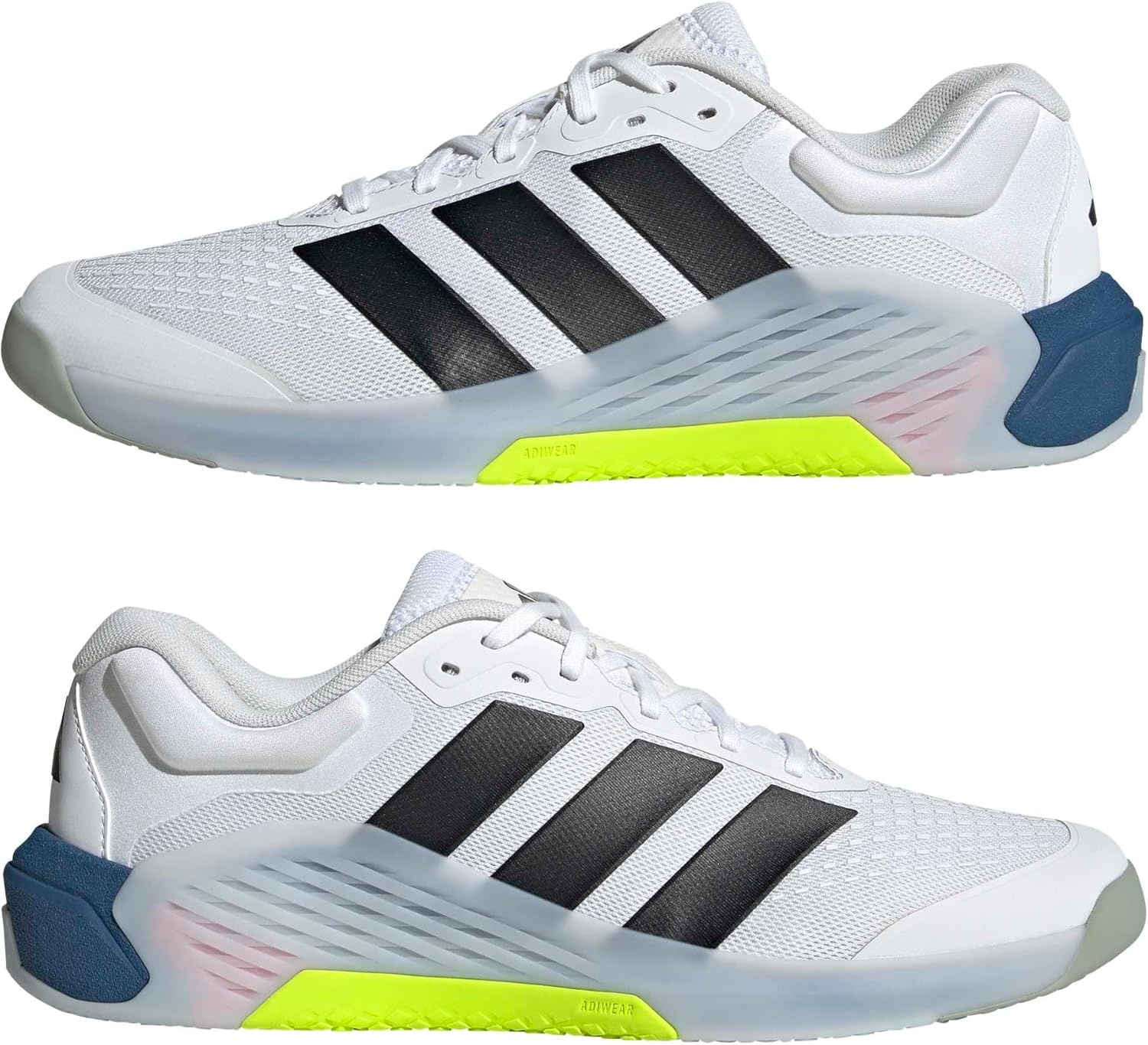 image:imageadidas Mens Dropset 4 Training Sneakers Shoes BlackWhiteBlackDusky Petrol