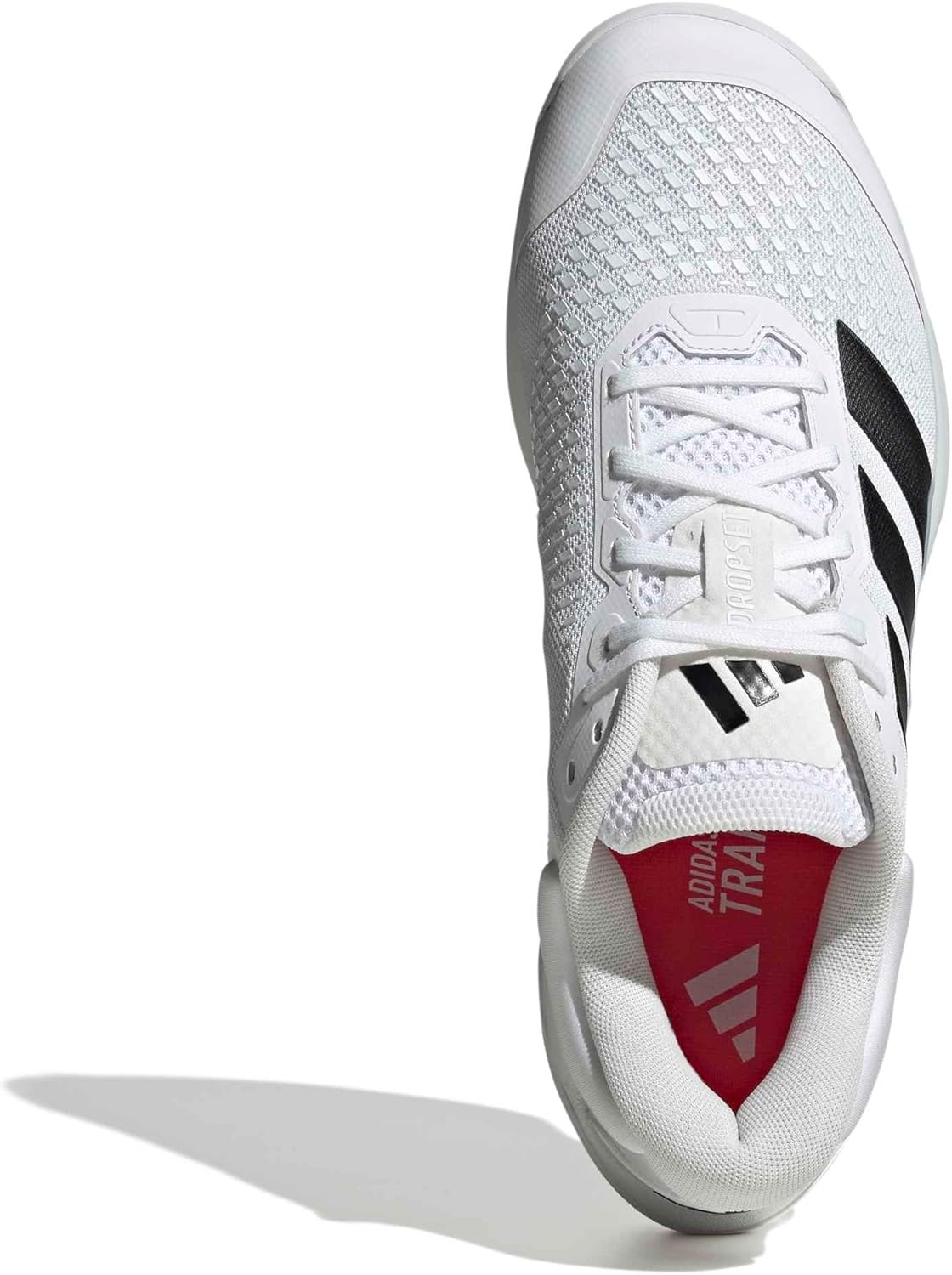 image:imageadidas Mens Dropset 4 Training Sneakers Shoes BlackWhiteBlackLucid Red