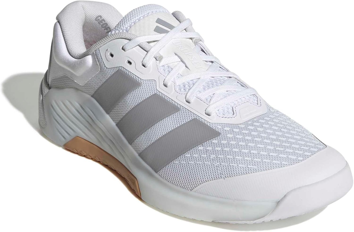 image:imageadidas Mens Dropset 4 Training Sneakers Shoes BlackWhiteHalo SilverWhite