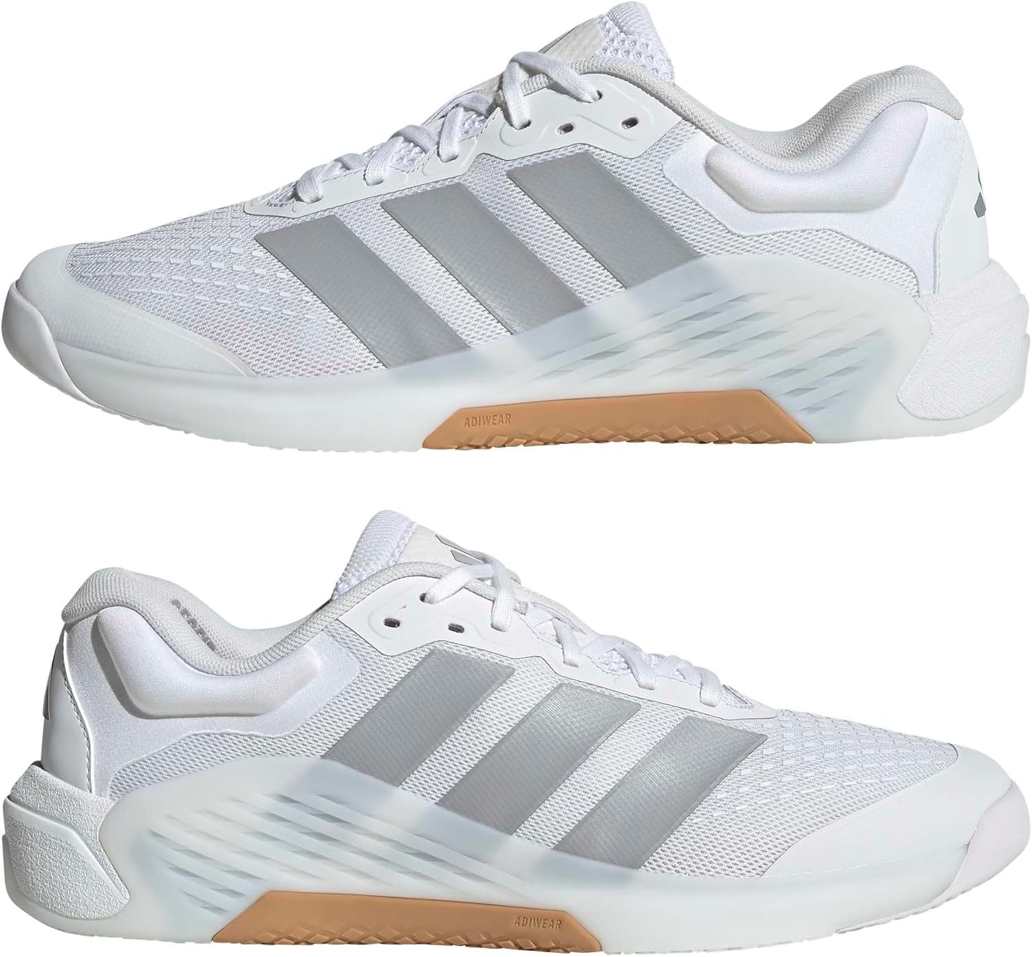 image:imageadidas Mens Dropset 4 Training Sneakers Shoes BlackWhiteHalo SilverWhite