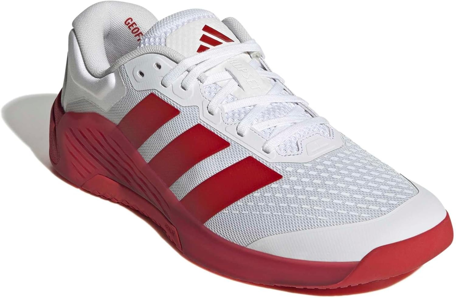 image:imageadidas Mens Dropset 4 Training Sneakers Shoes BlackWhiteTeam Power RedBlack