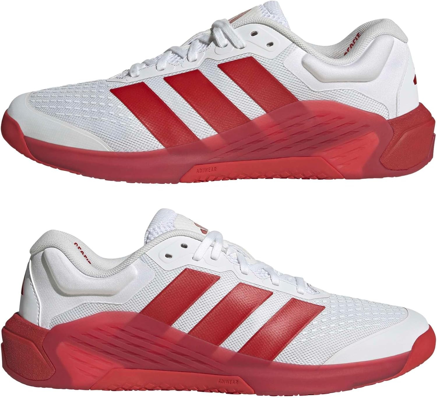 image:imageadidas Mens Dropset 4 Training Sneakers Shoes BlackWhiteTeam Power RedBlack
