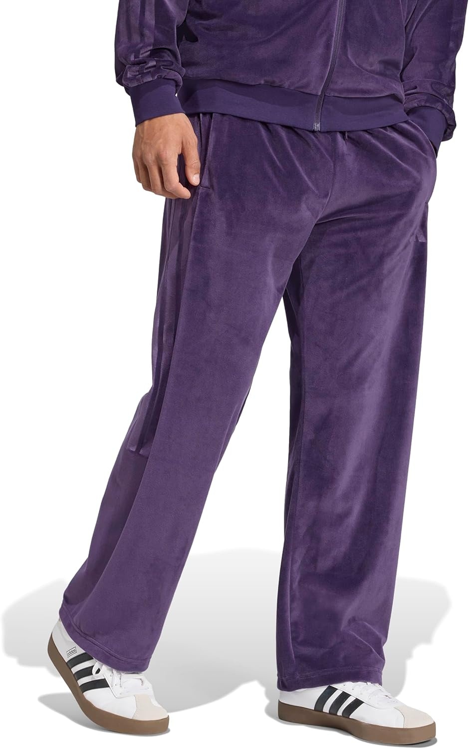 image:imageadidas Mens House of Tiro Velour PantsAurora Plum