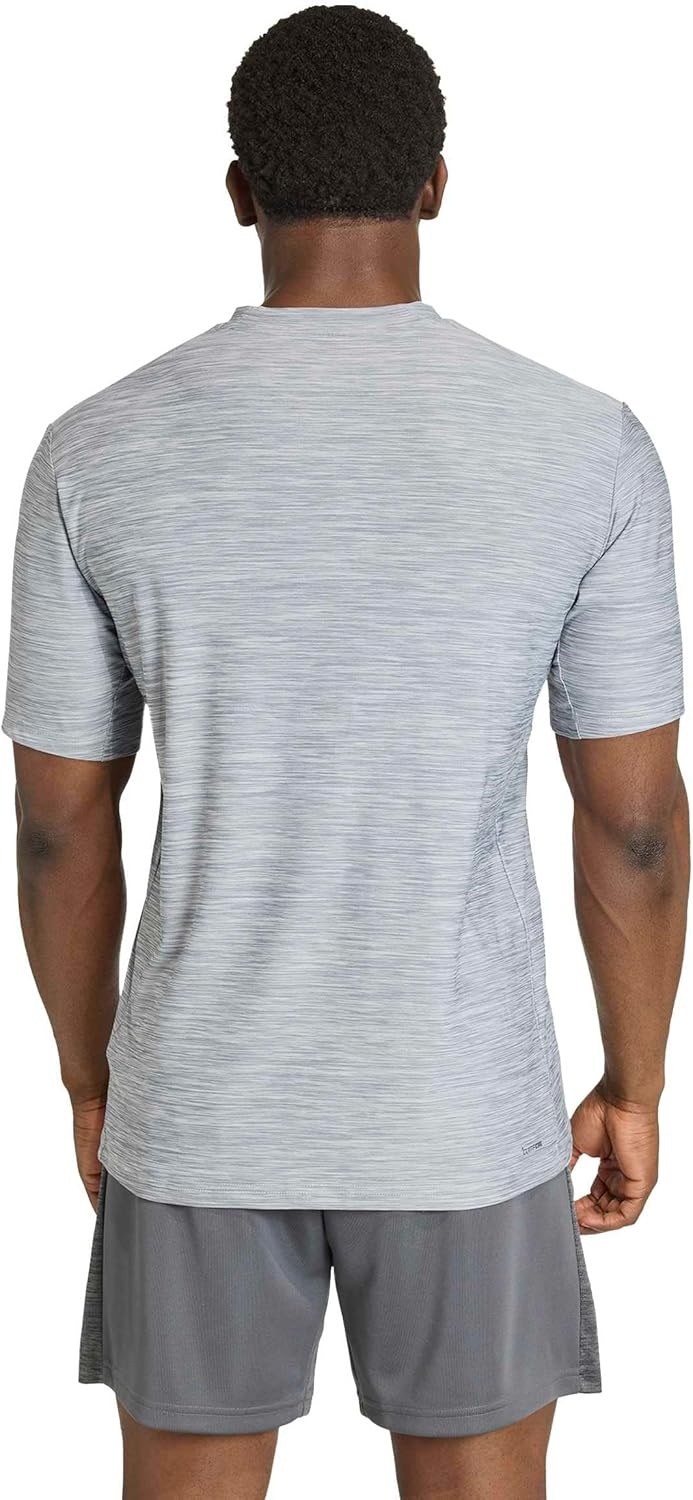 image:imageadidas Mens Workout Essentials Flex TShirtMedium Grey Heather