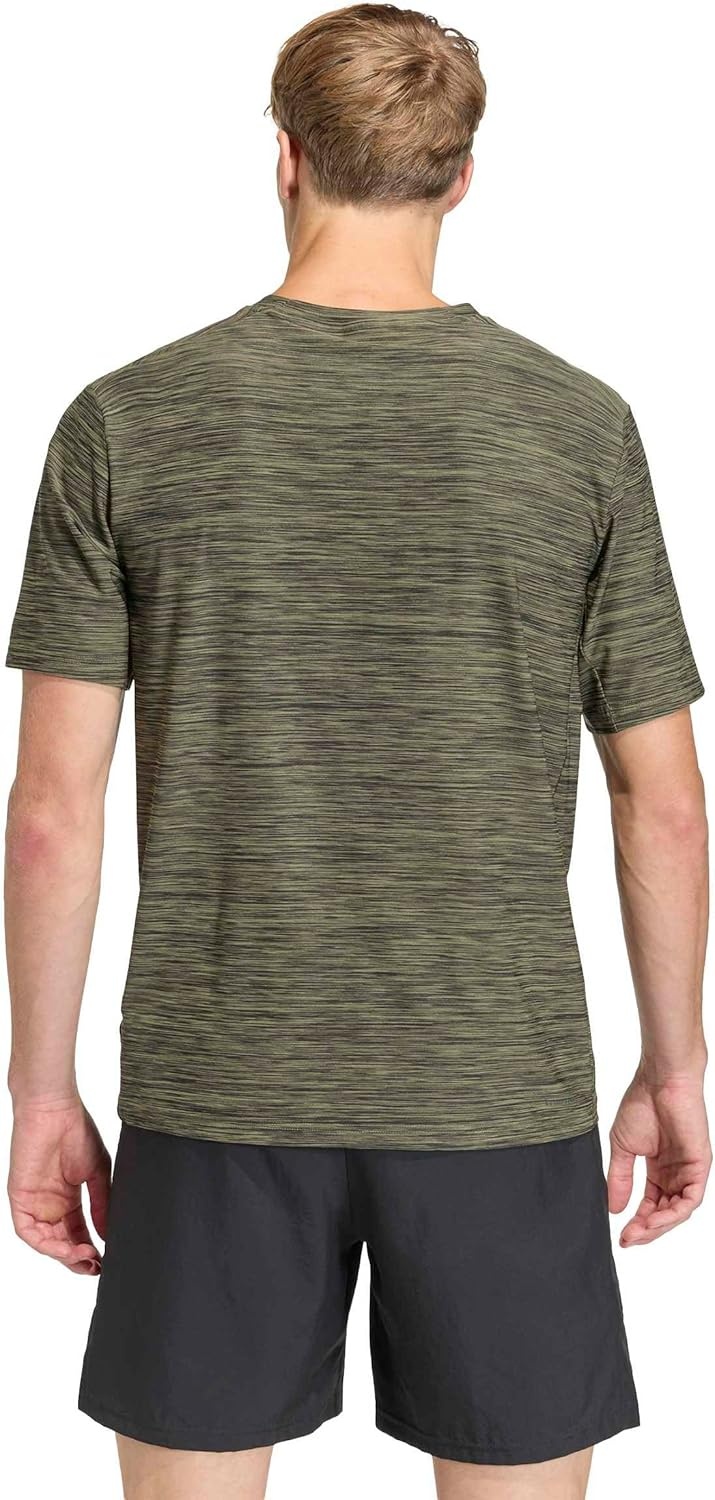 image:imageadidas Mens Workout Essentials Flex TShirtOlive Strata Melange