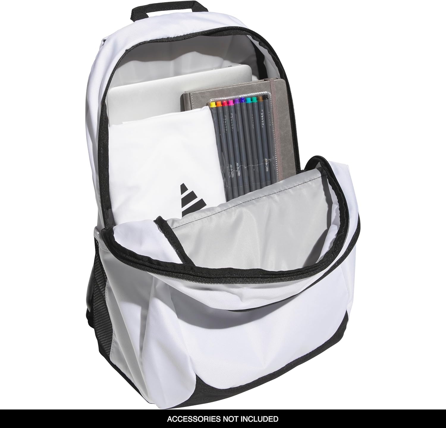 image:imageadidas Striker 3 Team Sports Backpack Daypack for Sports Gym Travel 36LWhiteBlack