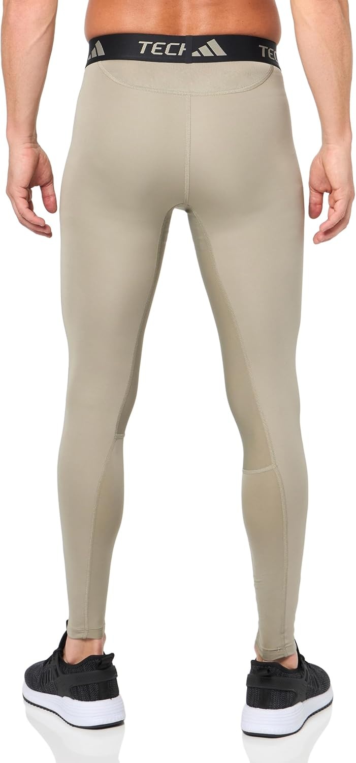 image:imageadidas Techfit Compression Training Long TightsSilver Pebble