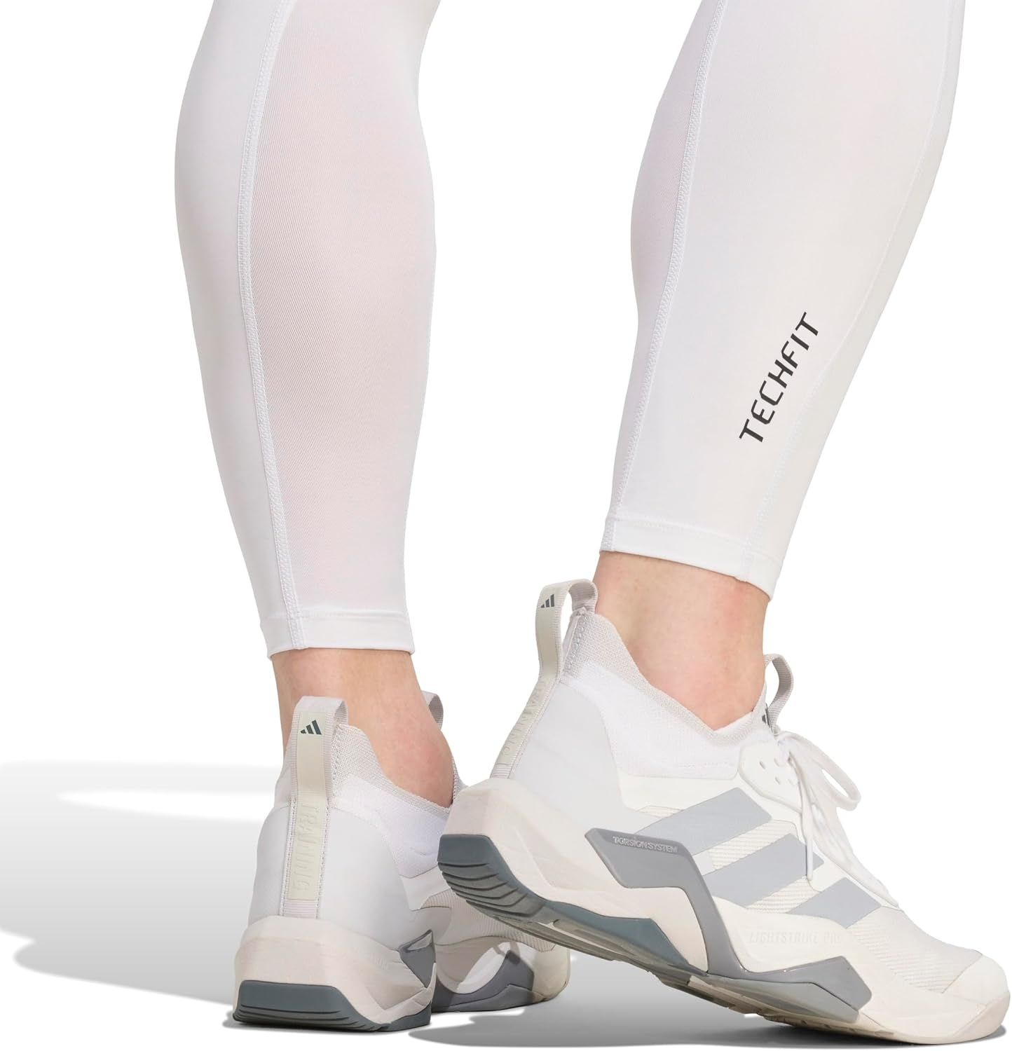 image:imageadidas Techfit Compression Training Long TightsWhite