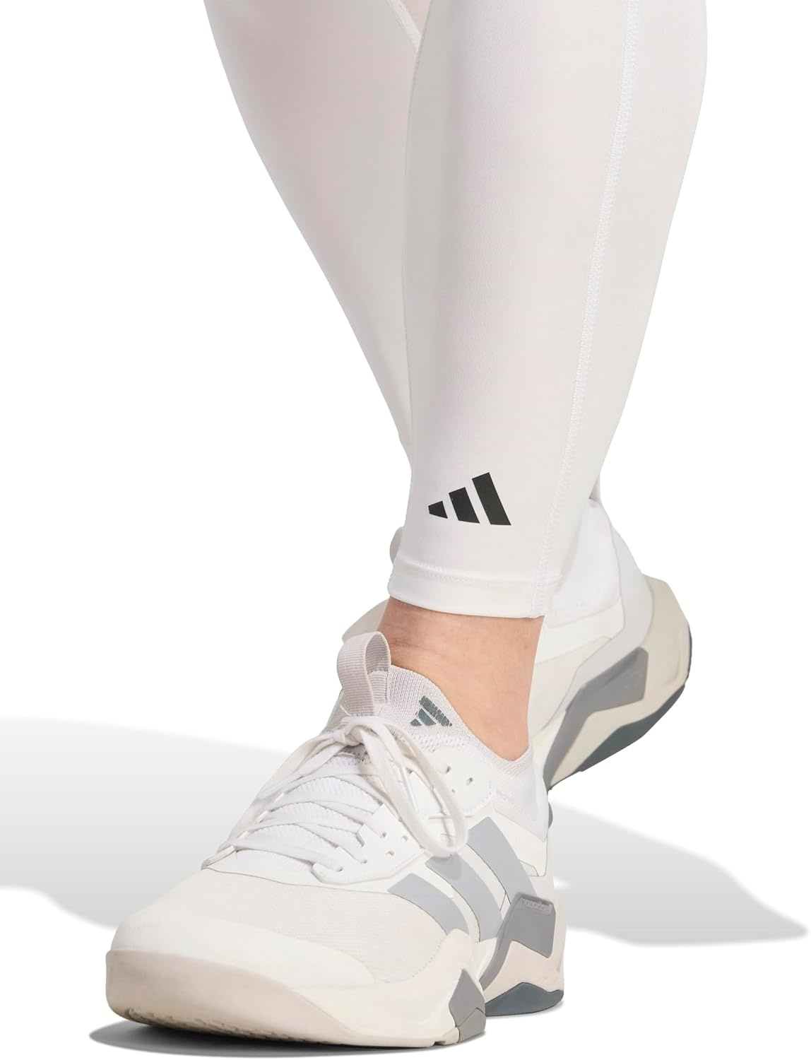 image:imageadidas Techfit Compression Training Long TightsWhite