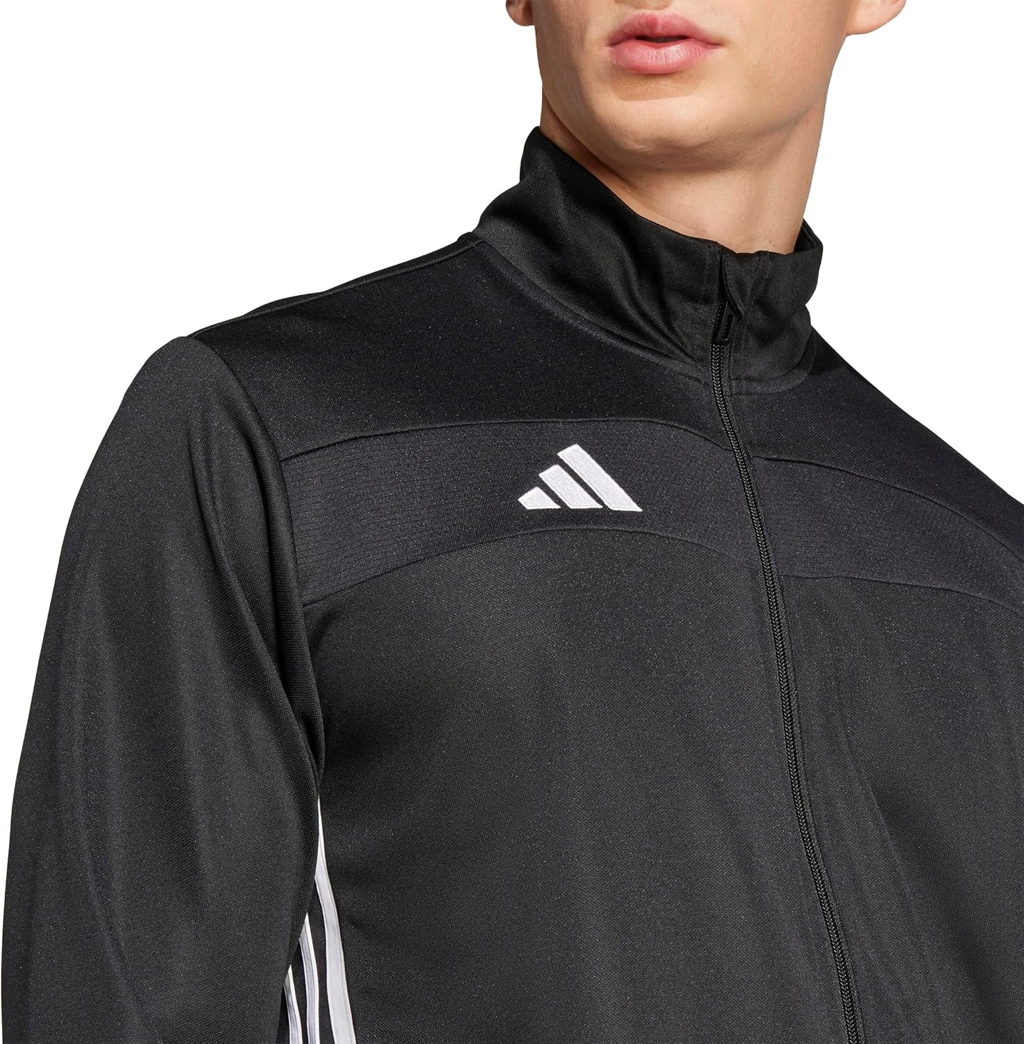 image:imageadidas Tiro 25 Essentials Training Track TopBlackWhite