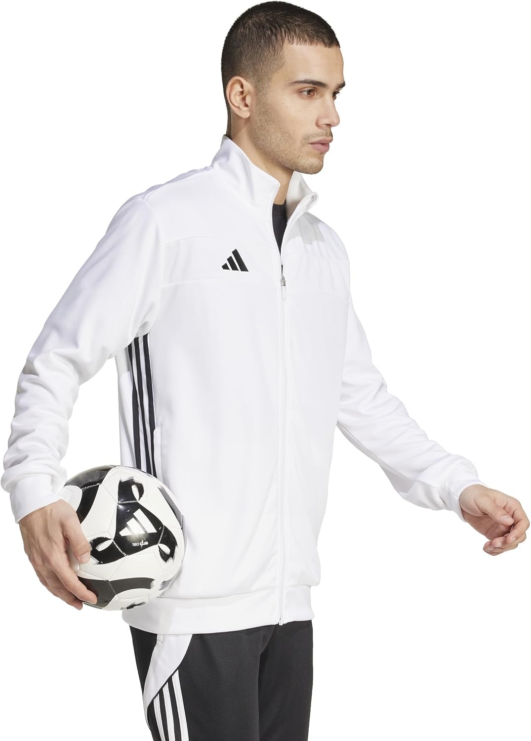 image:imageadidas Tiro 25 Essentials Training Track TopWhiteBlack