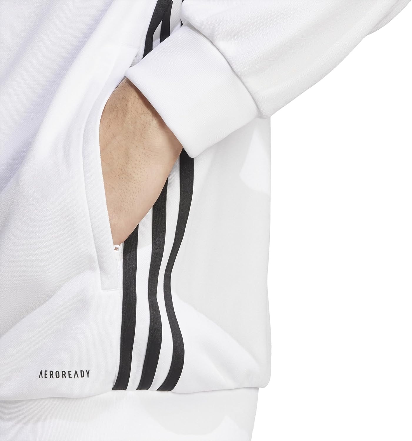 image:imageadidas Tiro 25 Essentials Training Track TopWhiteBlack