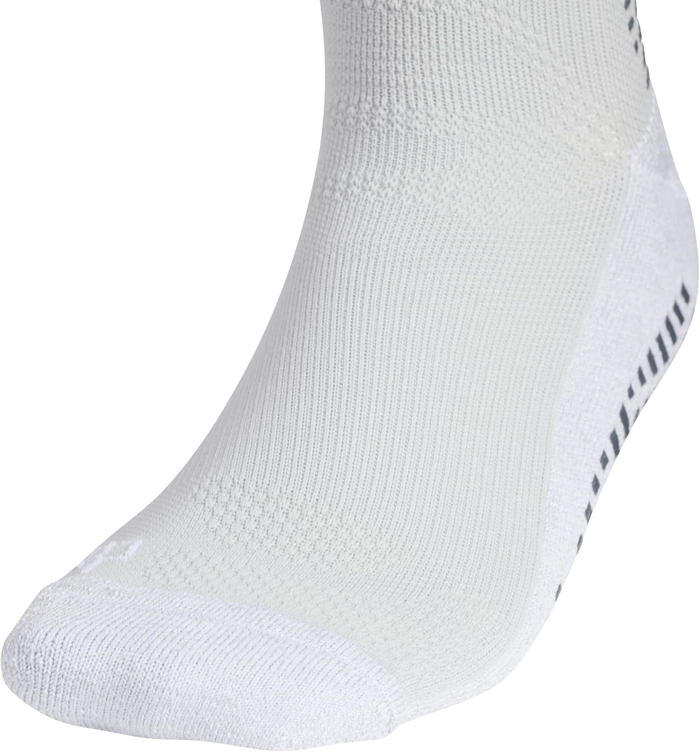 image:imageadidas Unisex 5Star Silicone Grip Crew Socks 1 Pair for Training and Multiple SportsLight GreyOnix GreyWhite
