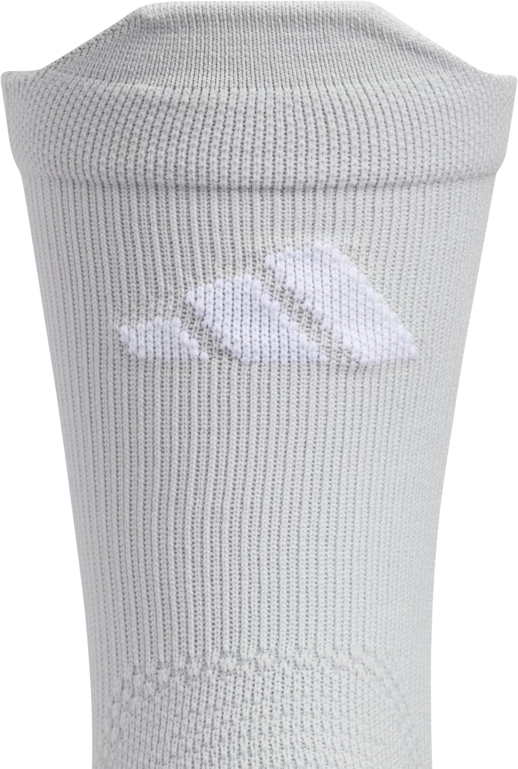 image:imageadidas Unisex 5Star Silicone Grip Crew Socks 1 Pair for Training and Multiple SportsLight GreyOnix GreyWhite