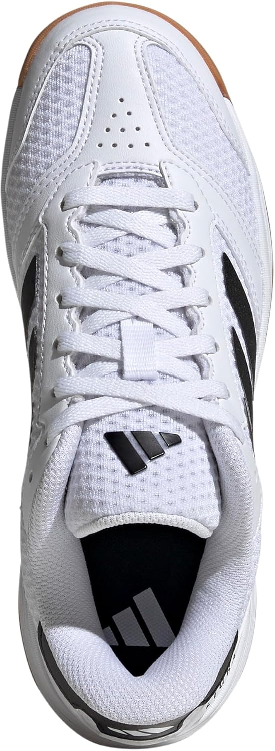 image:imageadidas UnisexChild Ligra 8 IndoorWhiteBlackWhite