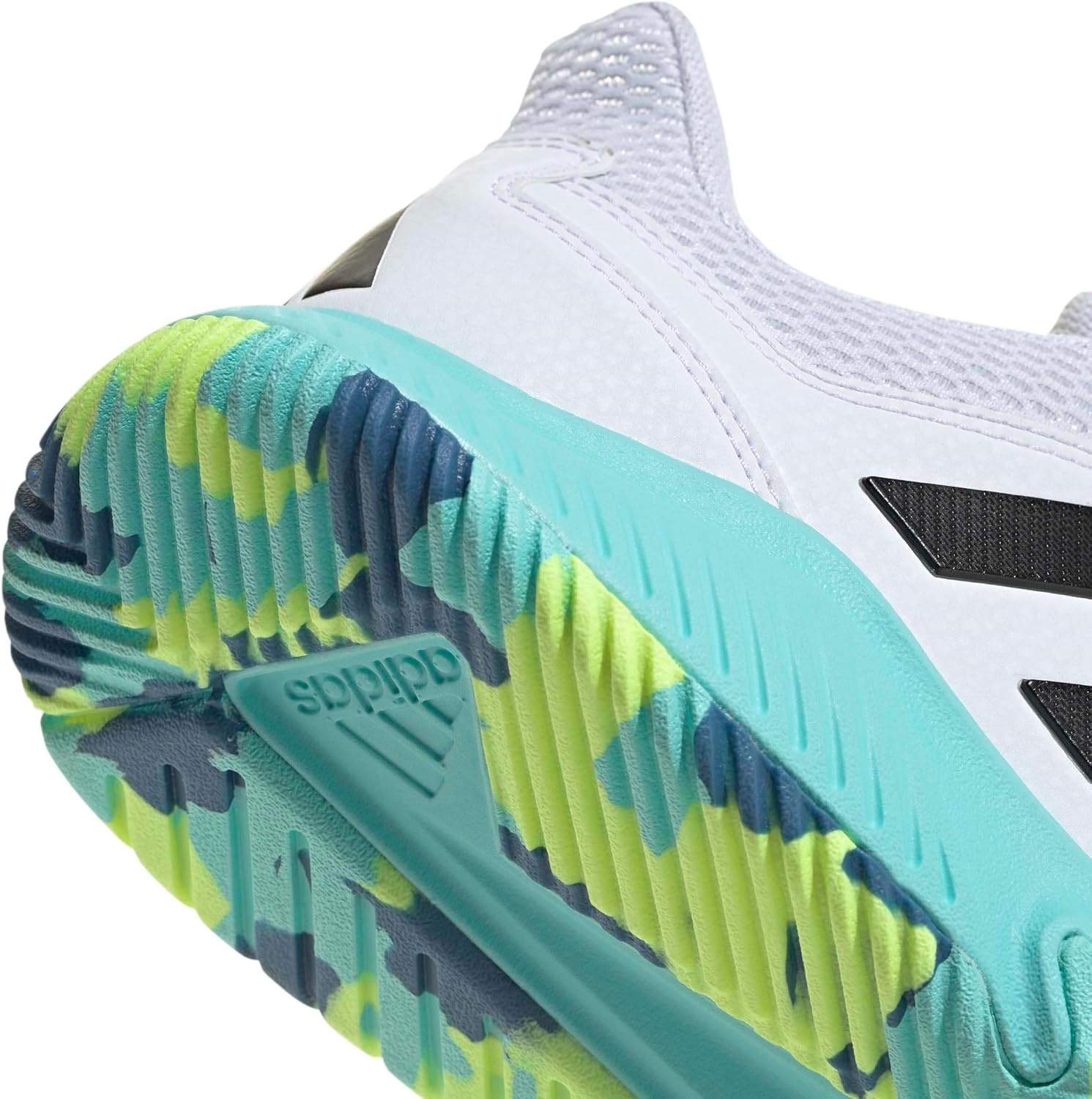 image:imageadidas Womens Court Flight Indoor Volleyball Volleyball Sneakers Shoes PinkWhiteBlackFlash Aqua